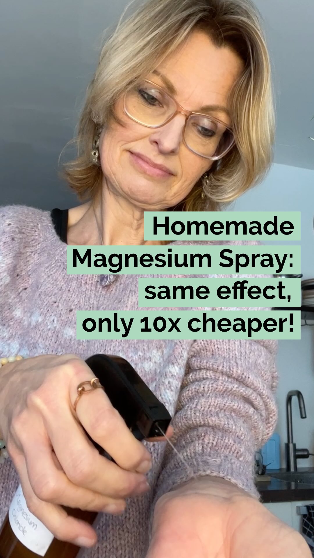 Modern soil is often depleted, chronic stress drains our magnesium stores, and most of us arenāt getting enough from food. Low magnesium can show up as poor sleep, muscle cramps, anxiety, headaches, and constant fatigue.
Ā
There are different types for different issues:
* Citrate ā digestive support
* Glycinate ā sleep & anxiety
* Taurate ā heart health
* Oxide ā constipation relief
* Malate ā energy & fibromyalgia
* Chloride (what I use) ā BEST for skin absorption
Ā
š¦Why use a spray instead of pills?Ā
Our body absorbs magnesium chloride through the skin better than pills, plus it helps with detox, and works faster for muscle relief and sleep. Added benefit: some people use magnesium spray as natural deodorant too (it kills odor)
Recipe 250 ml / 8.5 oz spray:Ā
ā¶ Heat 240 ml / 1 cup distilled (or spring) water (donāt boil),
ā· stir in 120 gr / 0.5 cup magnesium flakes until dissolved,
āø let cool and pour into an amber glass spray bottle.
Ā
How to use:Ā
Spray on thin-skinned areas like inner arms, stomach, or behind knees. For better sleep you can spray it onto the soles of your feet before bedtime (wear socks if you like). āØAvoid freshly shaved skin (it can sting!).
Leave on for 20-30 min, then rinse if desired.
Ā
š°Smart choice:āØMaking your own spray has the same results, but is 90% cheaper!( ā¬2,50-$3 vs ā¬25- $30 store-bought)
Whoās trying this? šāāļø
šSave and share this with someone who needs this (super nice if you do) š«¶āØš Follow @helloherbal.world for tips, recipes and DIYs to live life naturally
#Magnesium #magnesiumspray #magnesiumdiy #insomnia #stressrelief #digestivesupport #energy
