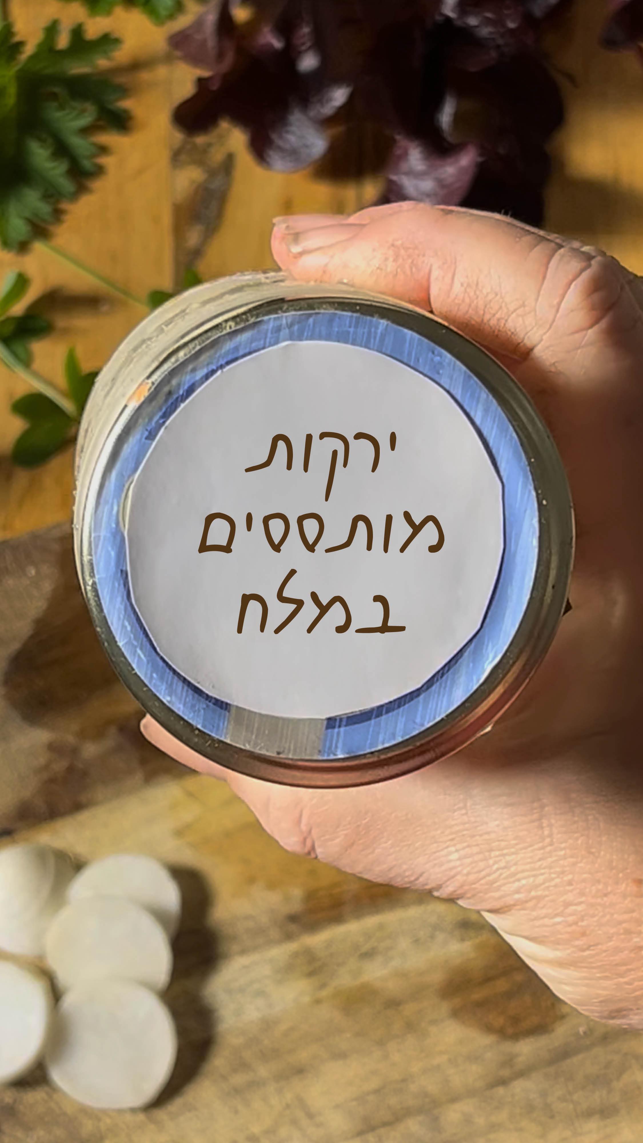 איך אני אוהבת שהדרך מהגינה למטבח קצרה, במיוחד בחורף :)
הגינה, וגם הירקן, שופכים עכשיו בירקות שורש - שמתאימים במיוחד להתססה בימים הקרים.
קוטפים (או קונים), #מתסיסים , ובעוד שבוע כבר תהיה לכם צנצנת מלאה בטוב: טעם, בריאות וחיזוק.
יתאימו להתססה:
#גזר #צנון # קולורבי #שומר #לפת ועוד
כתבו לי את מי שכחתי 🥬
.
.
.
#התססה #ירקותמןתססים #שימורמזון
.
.