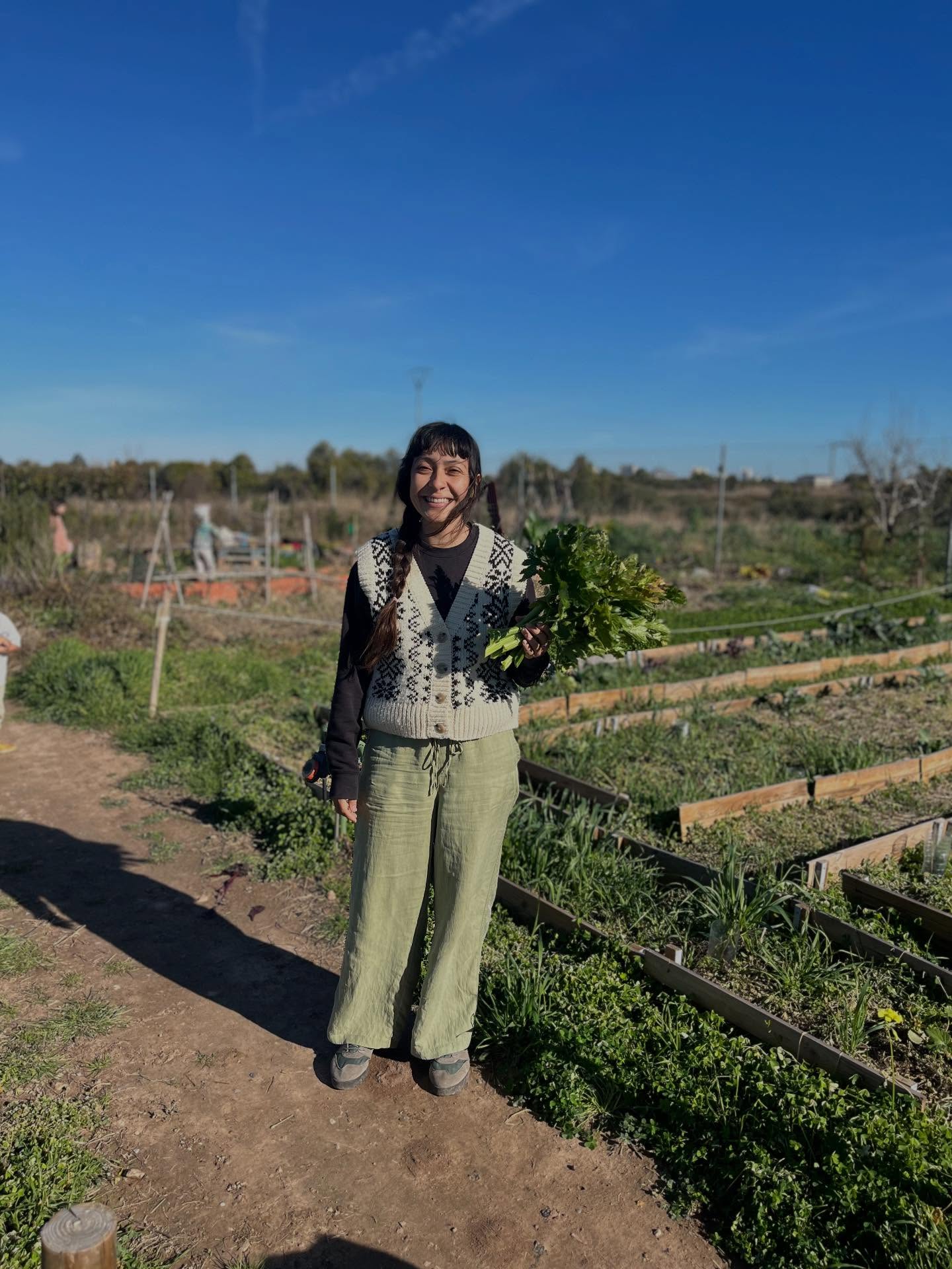Cosechita diaria de invierno!!! 👏🏻. #huertourbano #sostenibilidad♻️ #agroecologico #huerto