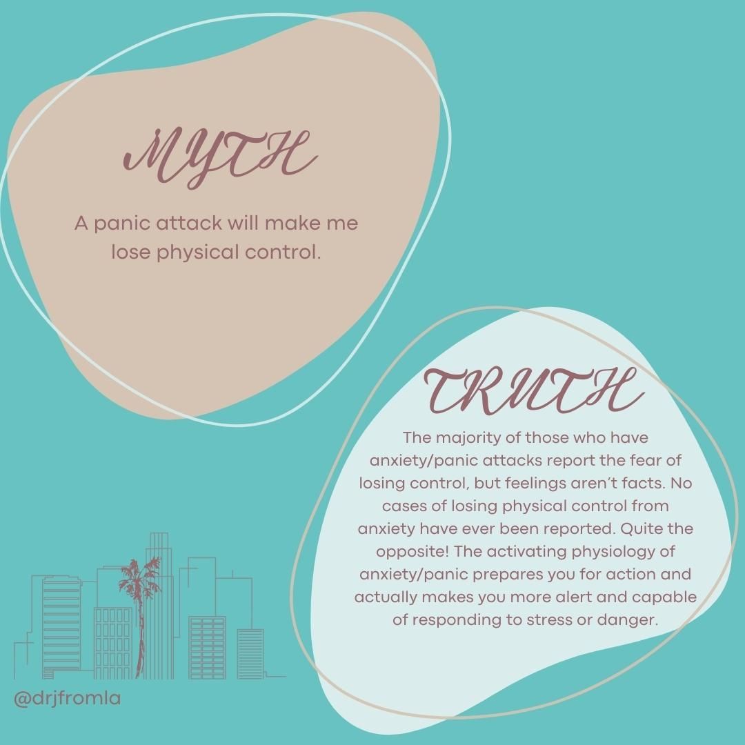 The fear of losing control is an experience that the majority of those who have anxiety/panic attacks have. However, there has never been a case that someone has lost control of their faculties during a panic attack. Even while driving!
~
Quite the opposite, the physiology of stress, anxiety, and panic (the "fight or flight" response) prepares you for action and actually makes you more alert and functional to act on perceived danger. The sympathetic nervous system becomes active, which is why you feel energized and heightened in an anxious or panicked state. This action urge allows you to flee from danger as a form of self protection, not self harm.
~
#psychology #anxiety #panic #therapy #panicattacks #selfgrowth #knowledge #mentalhealth #selfjourney #mentalhealthawareness #mentalhealthmatters