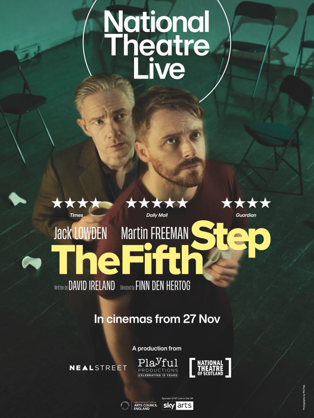 🎬 Cinema-on-Sea presents NT Live
Bringing the National Theatre to Frinton-on-Sea
🎭 Jack Lowden & Martin Freeman
in The Fifth Step
📍 The McGrigor Hall
📅 Saturday 17 January
⏰ 3pm & 7.30pm
🌟 Olivier Award-winner Jack Lowden (Slow Horses, Dunkirk) stars alongside Emmy & BAFTA-winner Martin Freeman (The Responder, Sherlock) in this critically acclaimed and darkly funny new play.
After years in Alcoholics Anonymous, James becomes sponsor to newcomer Luka. Over black coffee and shared stories, a fragile friendship forms — until step five brings dangerous truths to light.
🎟 Tickets £16.50 (reserved seating)
📍 Box Office: Caxton Books | 📞 01255 851505
💻 Or book online https://www.mylocalboxoffice.co.uk/
🕒 Doors open 30 mins before
☕ Refreshments available
💷 £1 from every ticket supports Frinton Summer Theatre
✨ A sell-out National Theatre production - screened right here in Frinton-on-Sea. Don’t miss it!
#CinemaOnSea #NTLive #FrintonOnSea #TheFifthStep #FrintonSummerTheatre LiveTheatre NationalTheatre WhatsOnEssex