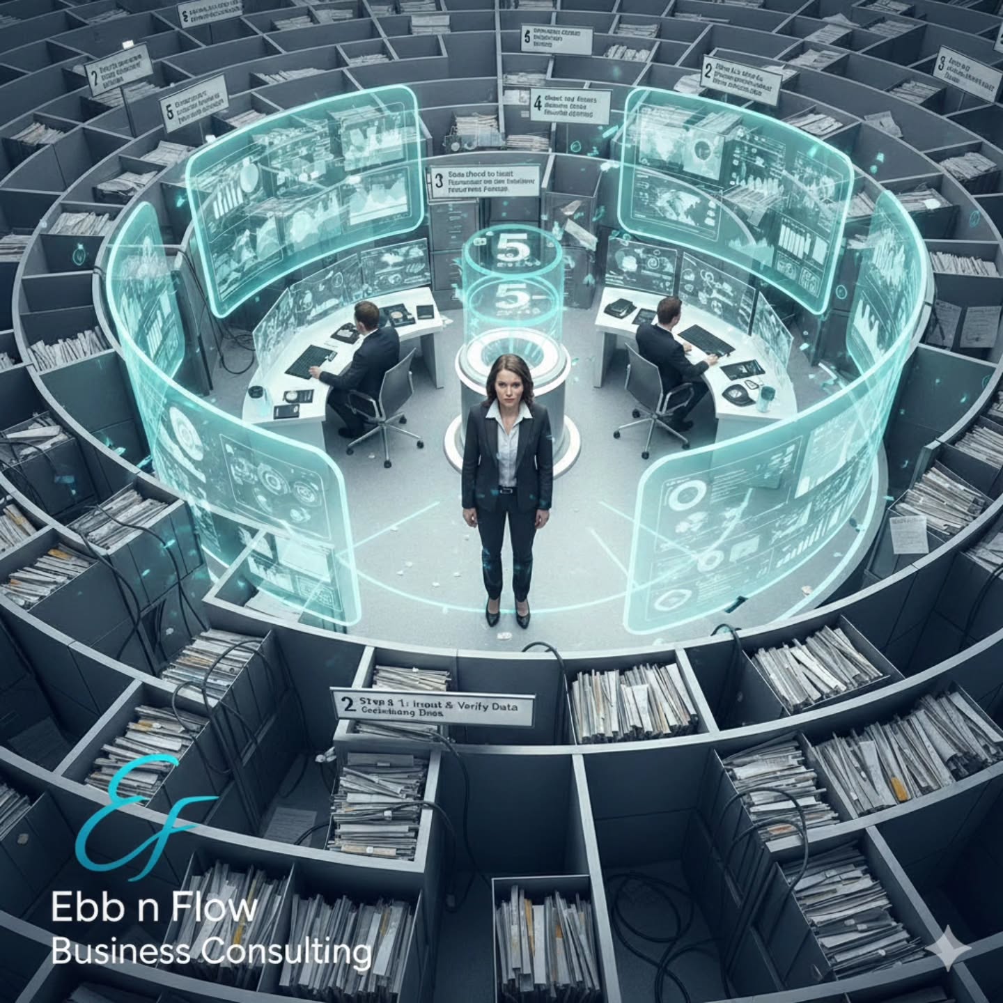 Is your business process a "labyrinth"? 🌀
Many businesses get bogged down by "legacy steps"—tasks that were added years ago but no longer serve a purpose.
This complexity leads to:
❌ Wasted hours
❌ Human error
❌ Employee burnout
What if you could condense your most complex tasks by 75%?
At Ebb n Flow Business Consulting, we help you simplify, automate, and scale.
Stop the cycle of inefficiency.
Message us today for a free consultation and let’s streamline your path to success! 📥
#ProcessOptimization
#EbBnFlow
#BusinessGrowth #EfficiencyExpert