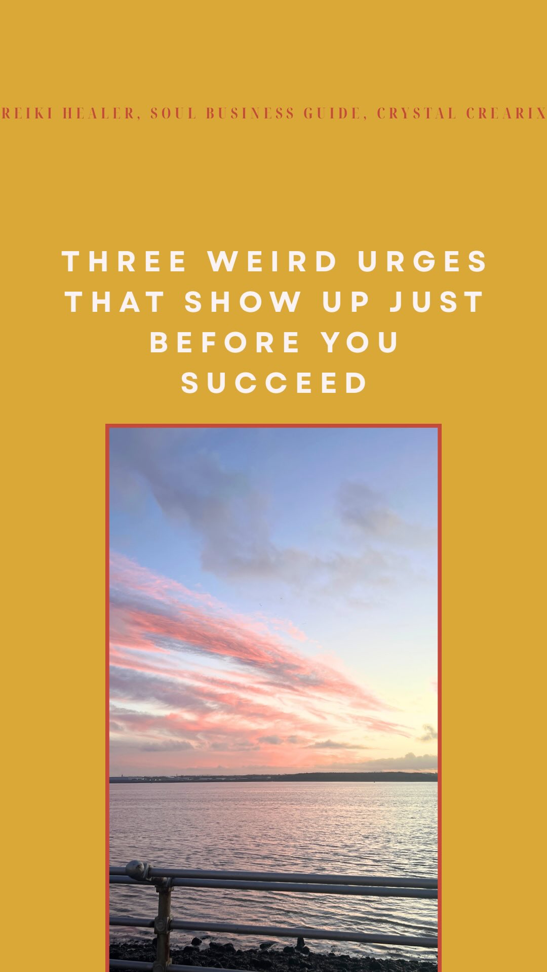Happens every single time.
As someone who guides spiritual business women to expand into their full potential with online offers, I see this all the time, and it’s not always the signs you think you’re looking for!
The silliest things show up right before your business finally starts to FLOW:
1. Imposter syndrome - doubting all of your own skills and learnings, questioning what you even have to offer
2. Completely undermining your previous work - like feeling afraid to claim the results you’ve already achieved, because they’re ‘not enough’
3. Wanting to hide - reluctance to stand as a LEADER and SELL to your people - rather than just be an inspiring bezzie mate
So tell me, noticed any of these happen recently? I promise that an easeful online business is right around the corner 😉
💎Comment ‘diamond’ if you’d like to watch my free ‘diamond foundation’ masterclass to learn the steps to take to expand your soul-led business into online offerings in 2026 🙌