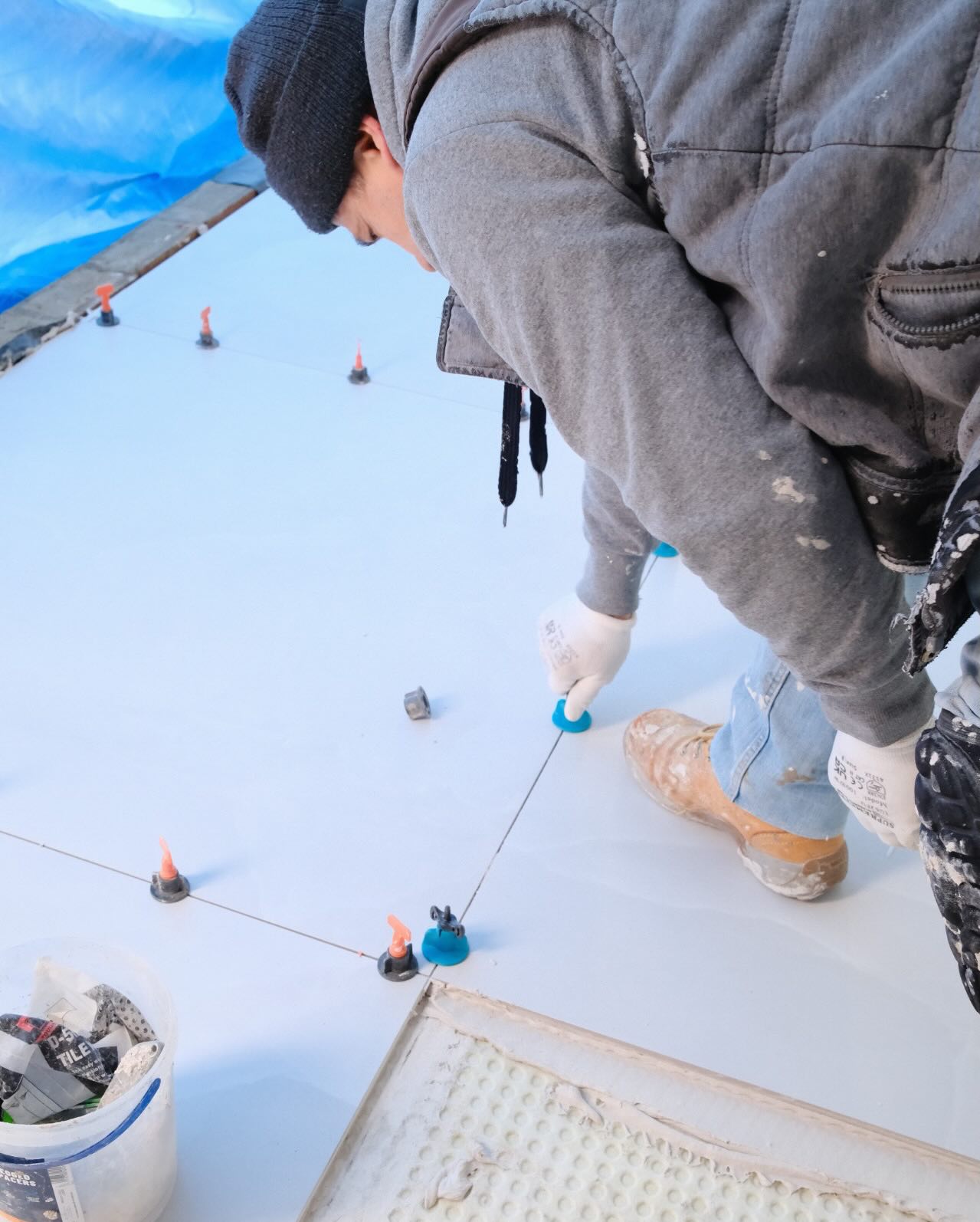 Progress continues with tiling works at our Edgware project.
SOHO Developments | High-end residential extensions, loft conversions & full refurbishments