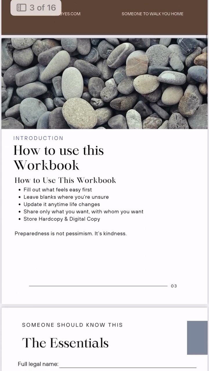 If I Should Go.
A Guided Workbook, coming SOON ✨
