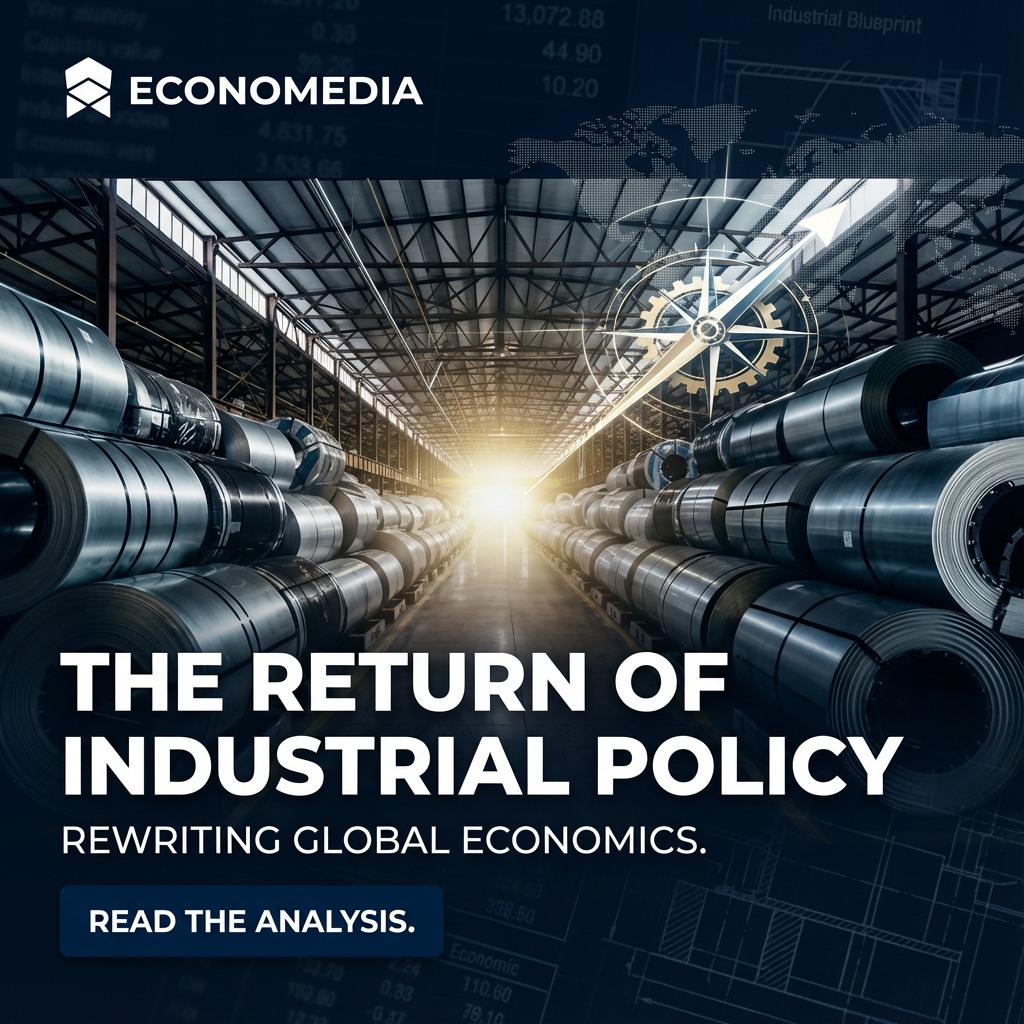 The return of industrial policy is reshaping global economics. Economedia offers clear analysis to help you understand the profound implications of this significant shift.
#IndustrialPolicy
#GlobalEconomy
#EconomicShift
#Geoeconomics
#SupplyChains
#StrategicIndustries
#EconomicPower
#NewWorldOrder
#TradePolitics
#FutureOfGrowth