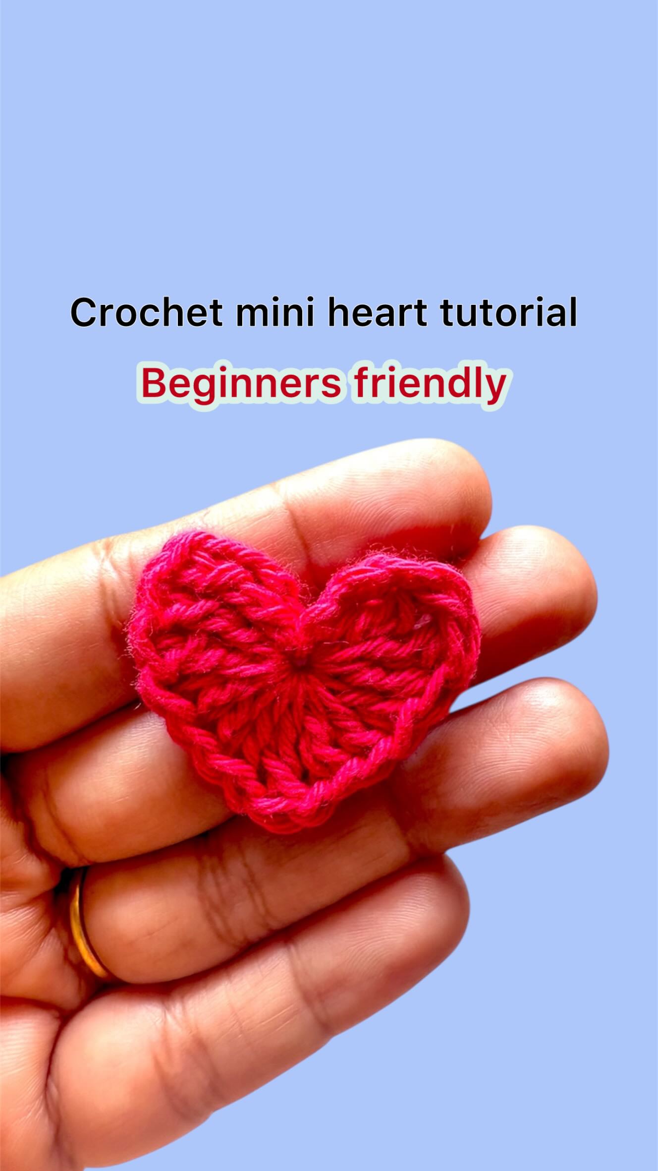 Handmade gifts always hit different ❤️
This mini crochet heart is-
✨ quick
✨ beginner-friendly
✨ full of love
Would you make this for someone special? 🧶
Save & share 💌
#crochetreels
#crochetviral
#crochetcommunity
#beginnercrochet
#minicrochet