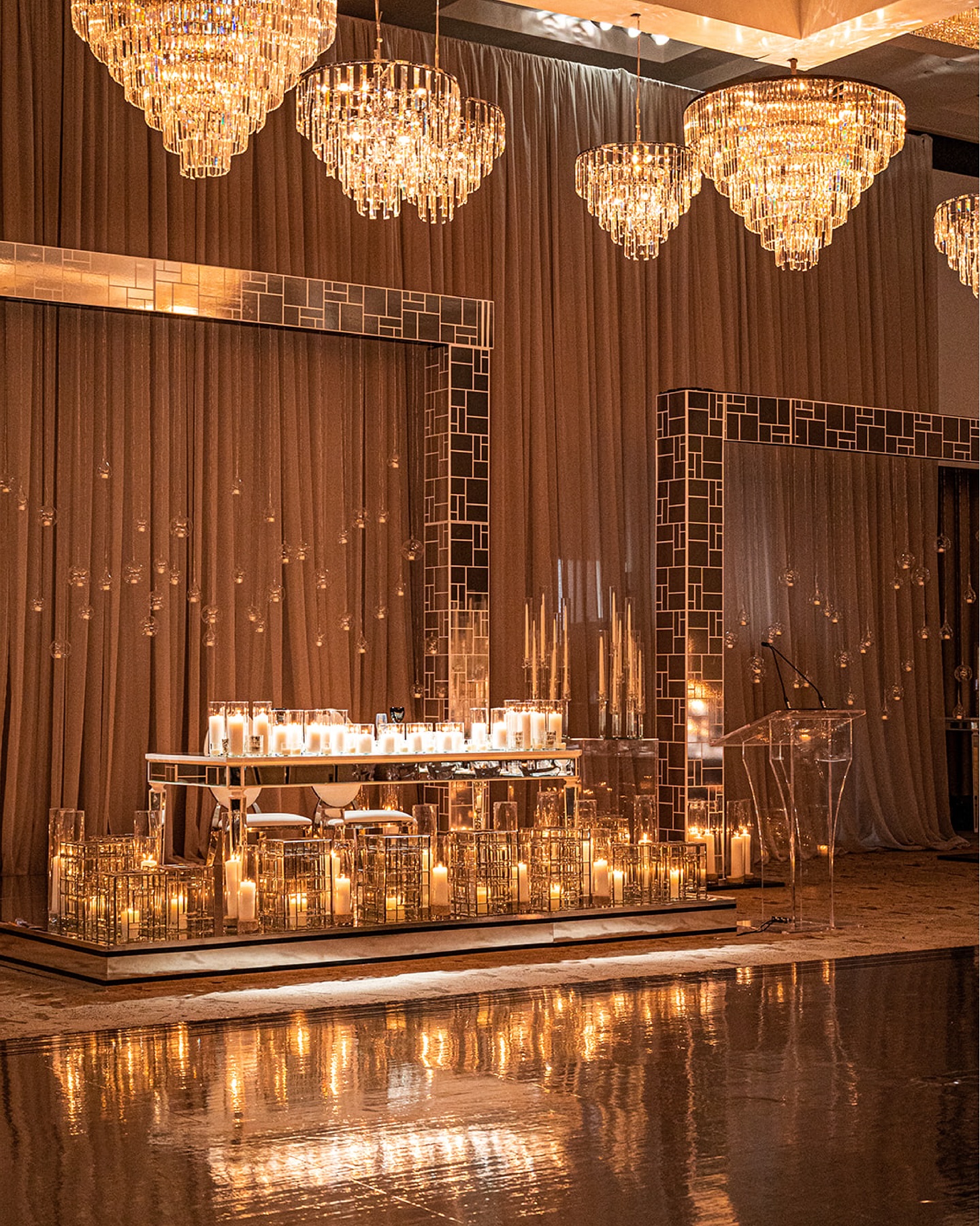 This is why perspective matters.
This wasn’t just a room reveal, it felt like the beginning of a feeling that lingered long after the lights dimmed.
This room was perfectly designed to be felt before it was seen. A reveal not just of décor, but of atmosphere and intention.
Photography & Cinematography: @sollisstudio
Full Planning and Design Collaboration: @annalacivitadesigns
Design Collaboration and Decor: @frankreaeventdesigns
Venue: @chateau.le.parc
Cake: @finecakesbyzehraofficial
Furniture: @detailzfurniturerentals
Draping: @eventuredesign
Stationary, Signs, and Graphics: @soprettyinprint
Vinyl, Truss Coverings, Floor: @eventgraffiti
AV Entertainment and Rigging: @bbblancweddings
Welcome Sign and Seating Wall: @decorandfiesta
Rentals: @chairmanmills
Carpet: @reznickeventcarpets
Linens: @att_linenrental
Gown: @powder_bride