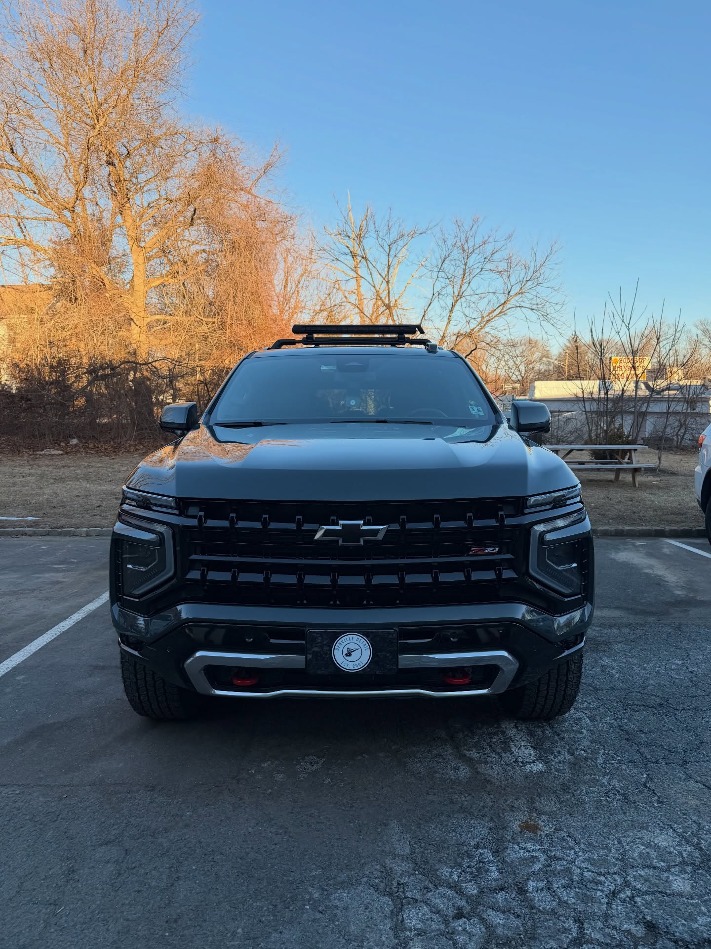 Bad ass z71 in for an express detail!
-
Plus 1 step correction, water spot removal and a ceramic sealant!
-
Photos don’t do this color justice!
-
#autodetail #denvilledetail #detailersofig #chevroletsuburbanz71