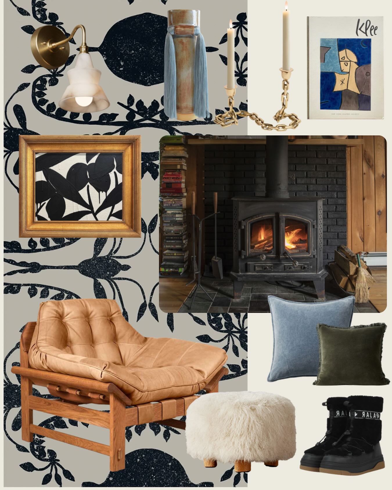 January mood board. 🔥
Just let me sit in front of a fire watching a great movie every Friday night! I want cozy, I want warmth and I want relaxation from the hectic holidays. Oh and gimme that amazing new print from @marciepaper
#moodboard #januaryfeels #shanalutherinteriors