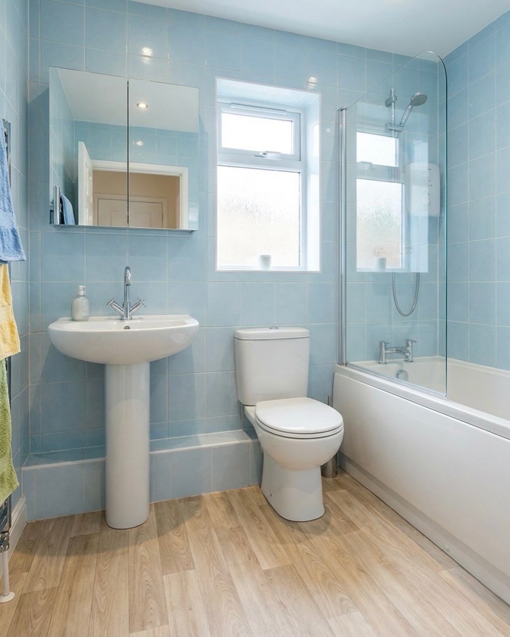 Sharing a couple of images of vinyl sheet bathrooms utilising colours from both GFI EssentialsII and Bermuda ranges.. Properly prepped and fitted, vinyl sheet is a must in most family bathroom areas..
Pop into store if you'd like to see this as well as our LVT and other Vinyl Sheet options...
Whether it be for a Supply Only or Supply & Fitting...we'll do all we can to help and assist.
#lvt #vinylsheet #vinylsheetflooring
sales@gofloorit.co.uk
01327 220555
...or via our socials