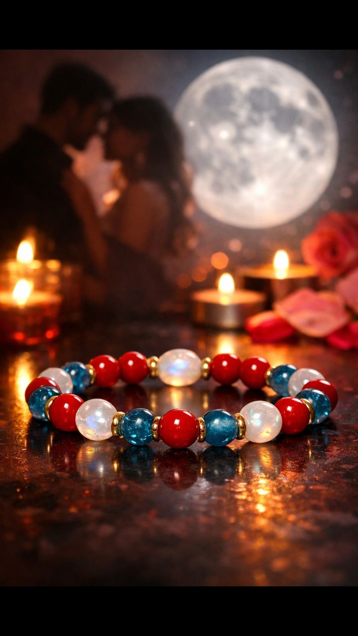 Desire rises when the Moon is full 🌕🔥
Wear intimacy & get connected
Feel the connection Intimacy isn’t just touch…
It’s energy, emotion, and alignment ✨
This crystal bracelet unites Red Coral, Moonstone & Blue Apatite to awaken passion, soften emotional walls, and deepen romantic connection 💞
🌕 Best worn on a Full Moon
— when desire flows, hearts open, and attraction amplifies.
Wear it with intention.
Feel the shift in closeness, warmth, and magnetic bonding
Tag your partner and save this!!!
Order today and receive free full moon ritual for couples
Dm us for more details on crystals and benefits
#intimacyrituals #divinetiming #divineunion #attraction #crystalloversunite