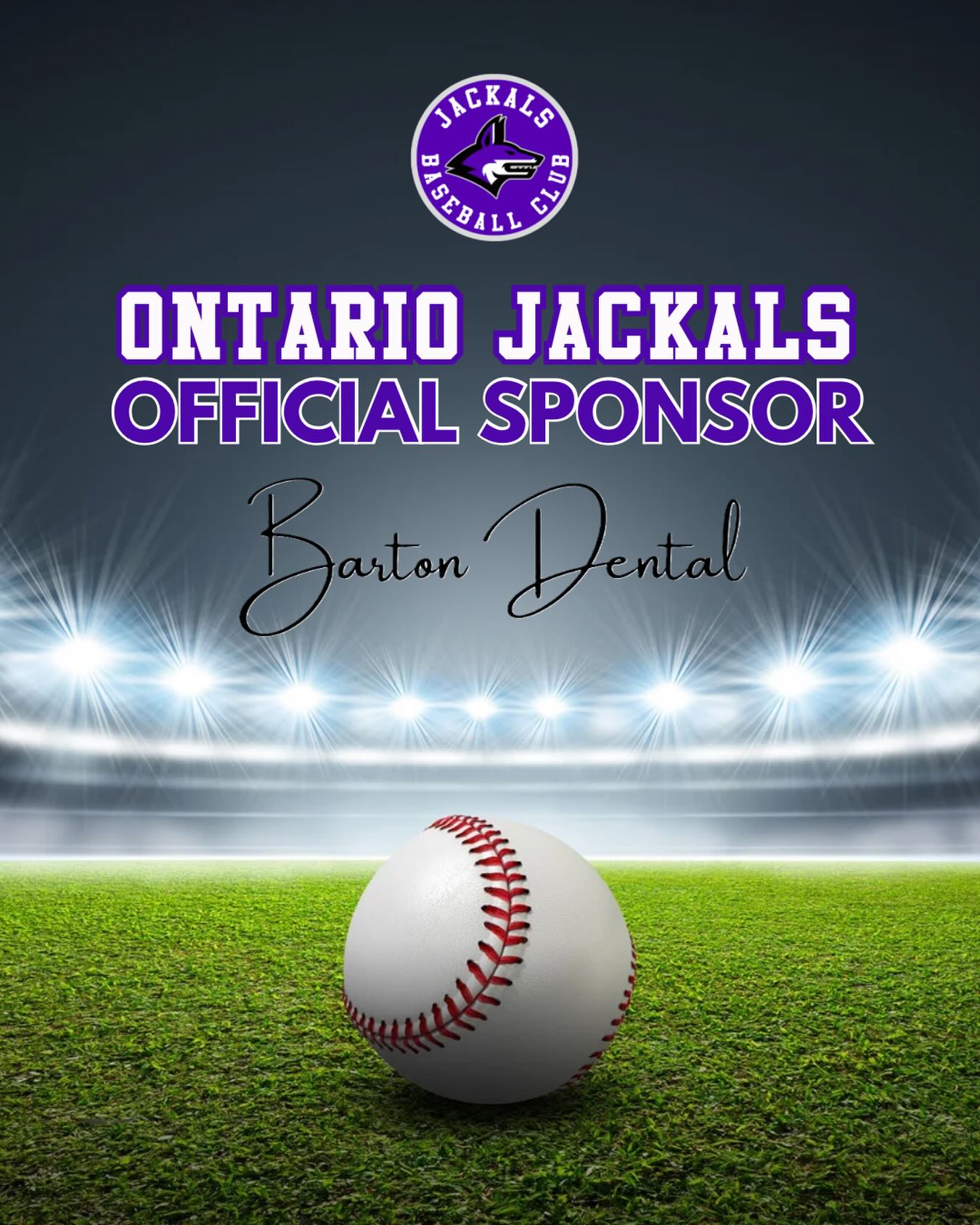 Thank you to Barton Dental for your support and sponsorship. We appreciate you!