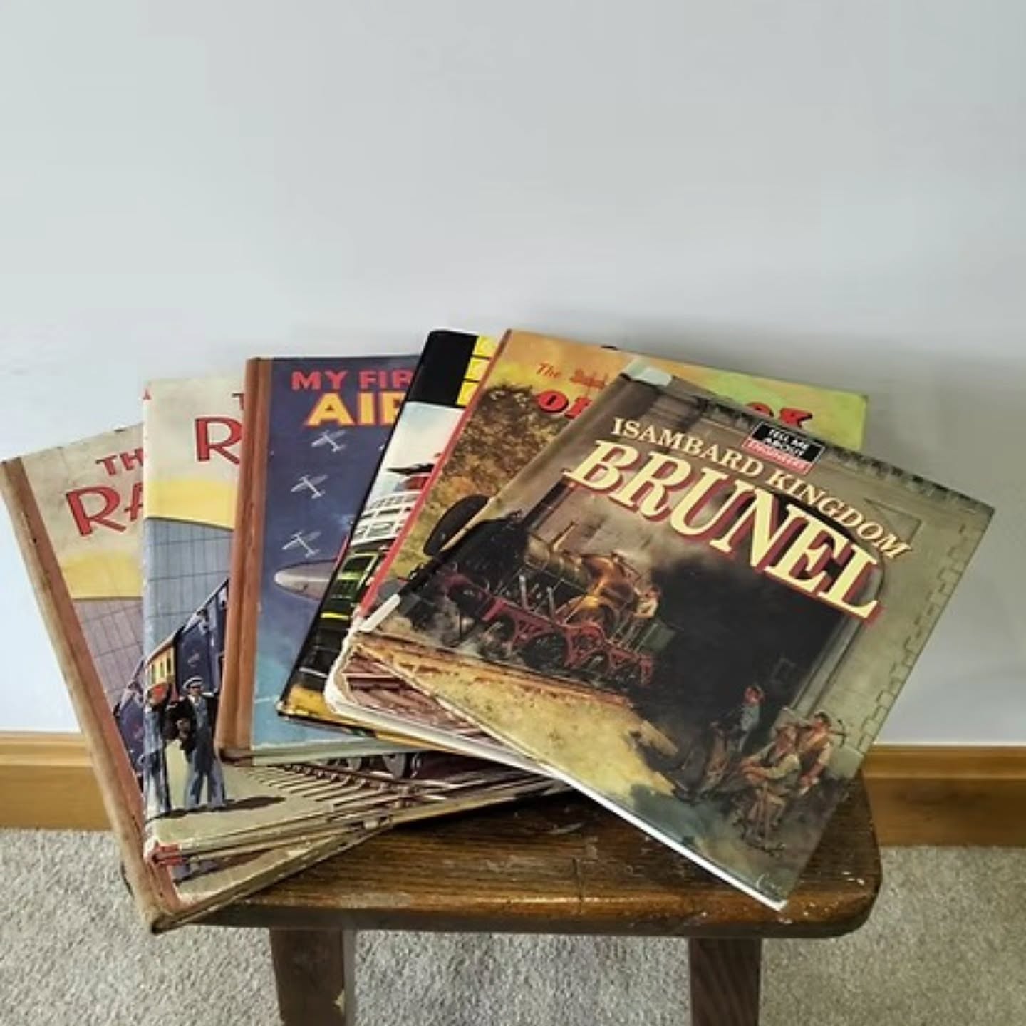 Vintage Transport & Engineering Book Bundle (Trains, Aircraft, Land Sea & Air) | https://share.google/hpVyXFMKNGlbp1PBn