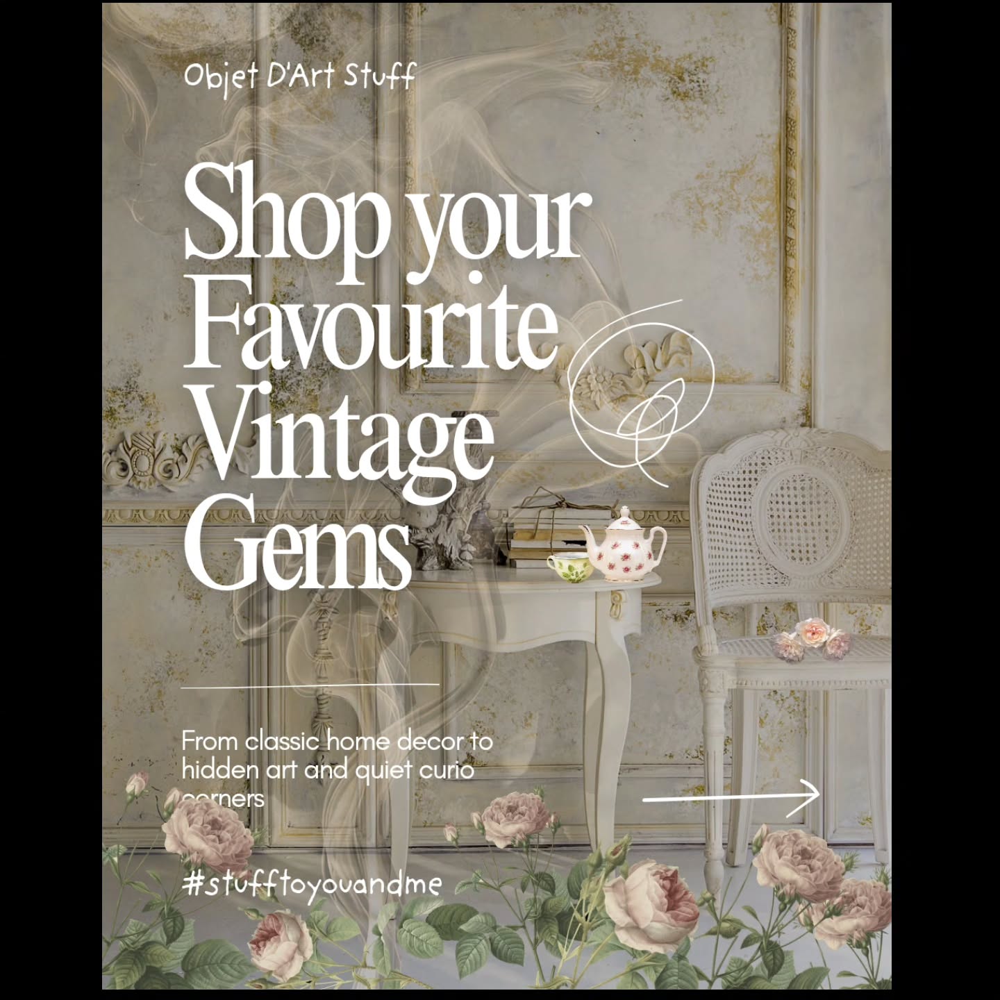 Shop your favourite #vintage gems at www.objetdart-stuff.co.uk Use DISCOUNT CODE ODSJAN26 for 10% OFF 🎠🕰