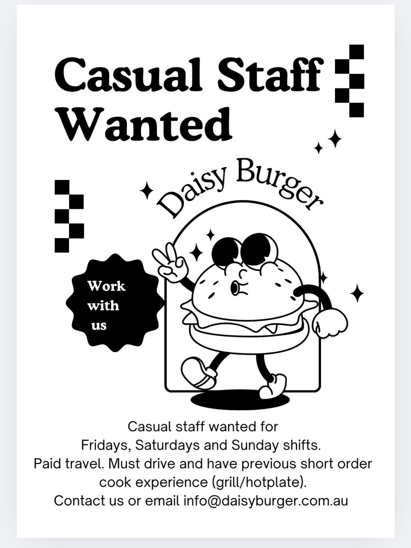 Come work with us 🍟🍔 #adelaidecatering #adelaide #adelaidesmallbusiness #adelaidefood #adelaidefoodie