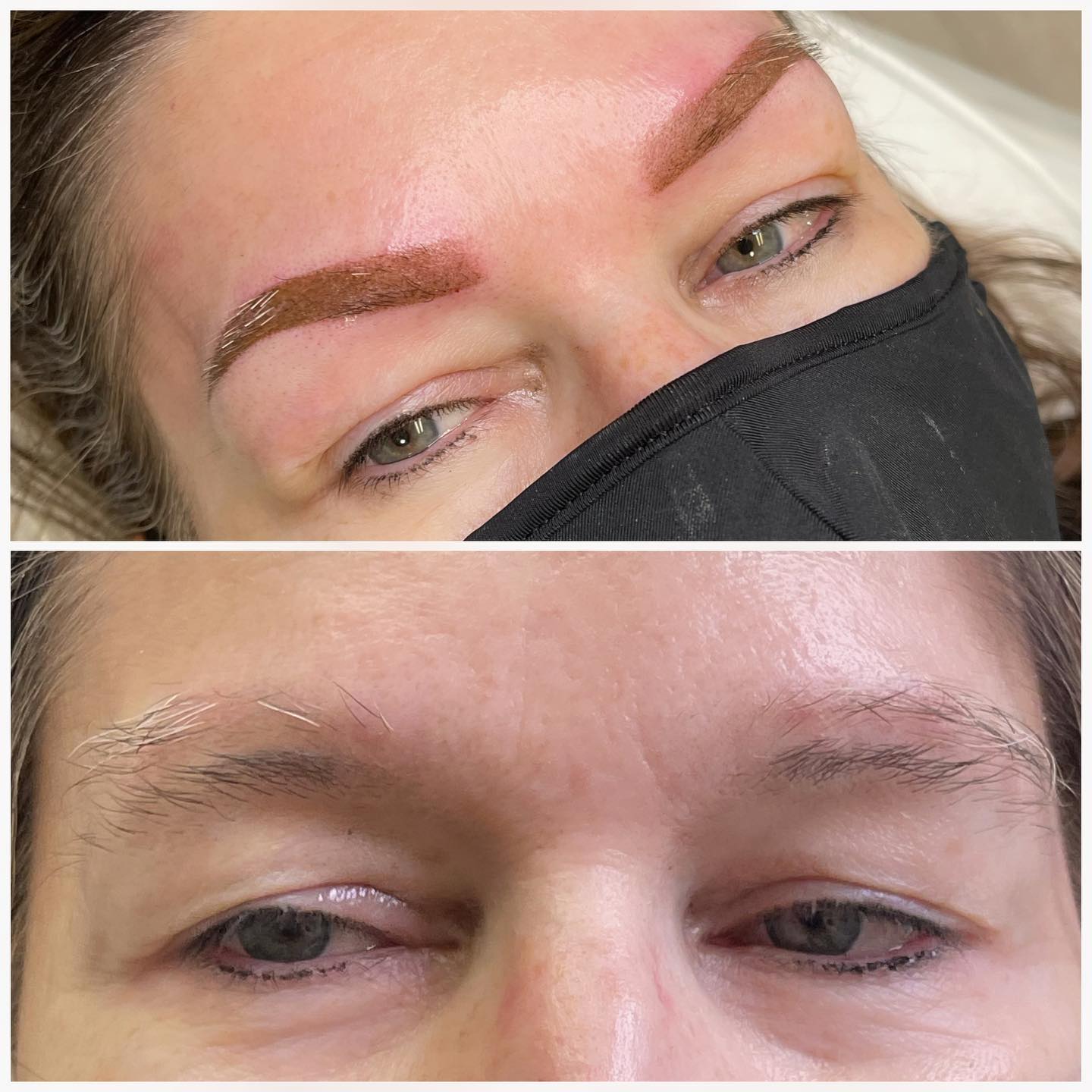 See the difference a personalized brow plan makes — Raleigh client before → after. We started by listening to her goals, then used face‑mapping to assess symmetry, selected a color that flatters her skin tone, and chose PMU powder brows to keep a natural finish tailored to her lifestyle. Every step was performed by our licensed specialists in a clean, safety‑first studio. Focused on individualized care and diversity, we create brows that suit your features and routine. Want a consult? Book with us — Link in bio. ✨💖🎯 #RaleighBrows #BrowTransformation #FemaleOwned #ArtistryInkStudios #BrowMapping #NaturalBrows #WaxingStudio #ClientCare