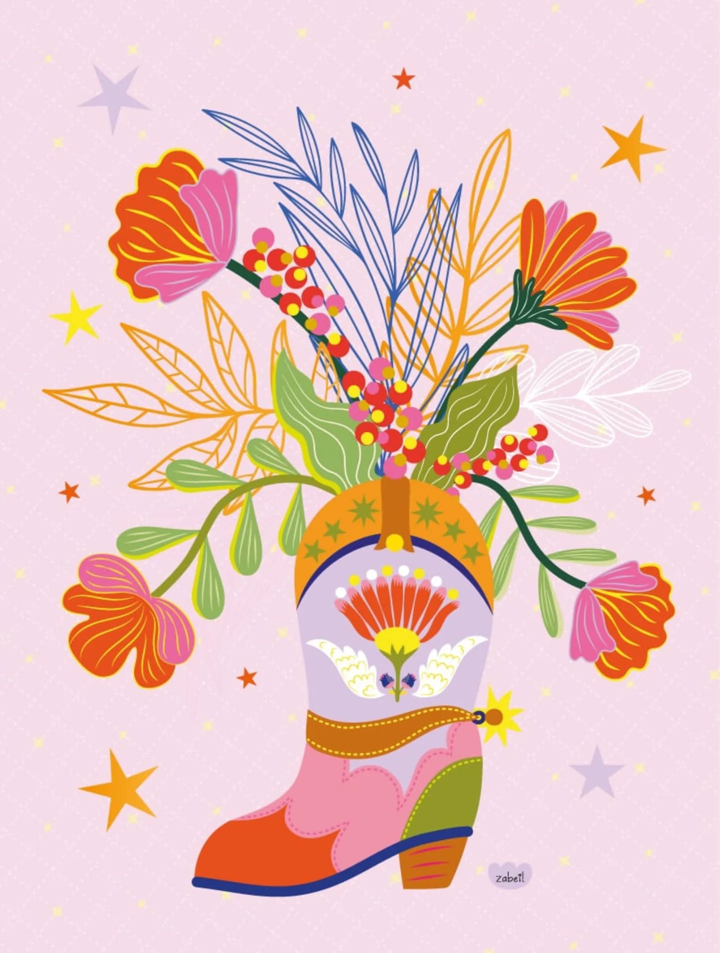 Sortie de mon nouveau thème "Farwest", actuellement présenté sur le salon @maisonetobjet Paris sur le stand d'@hirondellesetcie .
Une collection joyeuse, libre et impertinente qui vous fera voyager dans un ouest américain fantasmé où vos limites n'ont pas de frontières!
Cette collection vous invite à prendre les rennes de votre vie et partir à l'aventure!
On a tous, en nous, une cowgirl ou un cowboy qui sommeille, à nous de le réveiller pour relever les défis de ce grand western dans lequel nous sommes plongés! 😉
°°°
#country #deco #farwest #cowgirl #illustration