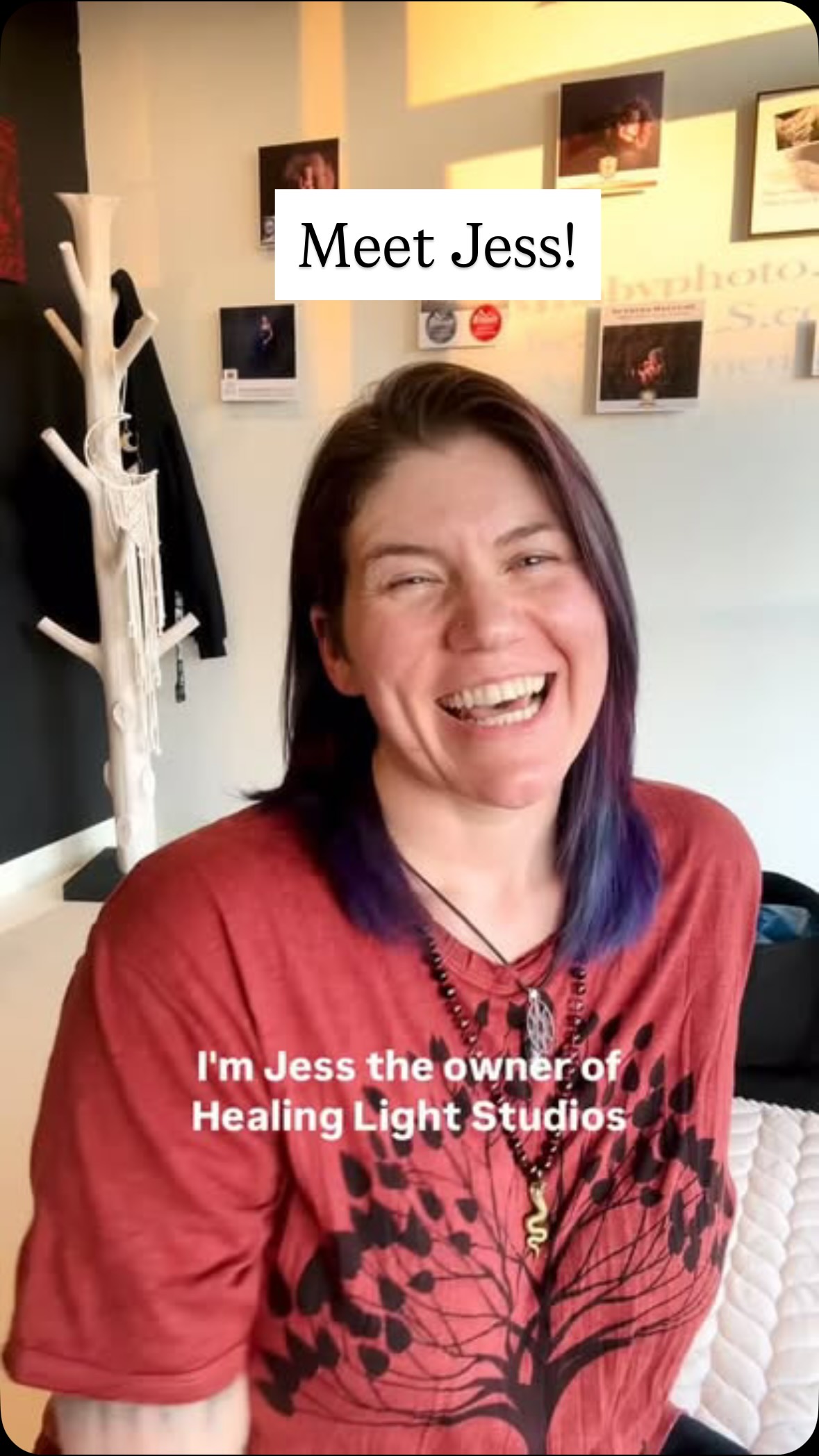 I was finally convinced to “put my energy out there more”, which I of course had to do in authenticity, which led to me rambling because this does not come naturally to me at all 😂🫠 I pulled out the most important pieces, but if you’re interested in hearing the rambling in between, I’ll post it to our channel 🫣(link in bio) #healinginvulnerability #healinglightstudios #traumainformedyoga #somatichealing #healingjourney