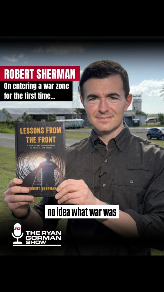 📚 @robertshermantv talks about his new book, Lessons From The Front: A Rookie War Correspondent in Ukraine and Israel, and how he felt the first time he arrived in a war zone. Full interview on the podcast.
🎙 Search Ryan Gorman Show on the #iHeartRadio app
📲 Make us a preset
@newsnationnow @ryanegorman