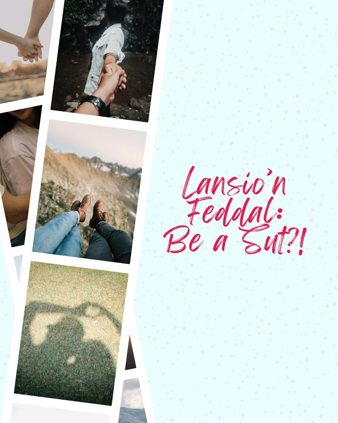 ❤️ "Os wyt ti wedi magu perthynas newydd dros yr wythnosau diwethaf, eisiau cymryd pethau’n araf deg ond yn ysu i gymryd rhan yn y rhannu lluniau di-ben-draw ar-lein, yna mae’n bryd i ti ystyried lansio’n feddal. Ia, y “soft launch”."
👉 Dolen yn y bio!
👉 https://www.lysh.cymru/