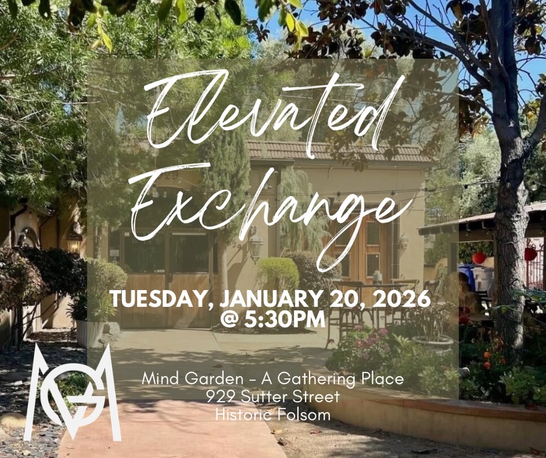 ✨ Elevated Exchange is Back ✨
We are starting 2026 with connection, community, and powerful conversations.
Join us January 20th at 5:30 PM for the first Elevated Exchange of the year!
This is your space to gather with inspiring women, share ideas, build real relationships, and feel supported as you step into everything this new year is opening for you.
If you are craving genuine connection, meaningful networking, and an evening that leaves you feeling energized and seen, this night is for you.
📍Location:
Mind Garden, 929 Sutter Street, Historic Folsom
⏰ 5:30 PM
🎟️ Link in the bio or purchase at the door
Come as you are. Leave elevated.
Sabine and I cannot wait to see the room filled with familiar faces and new energy. This year is going to be something special and we are kicking it off together. 🤍
@mindgarden_folsom
#historicfolsom #networking #networkingforsuccess #womensnetworking #womensupportingwomen