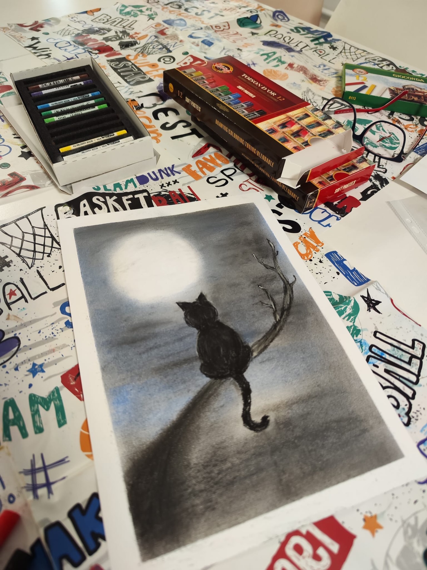 Dnešní atelier a kresba pateli. #atelier #nzdm #art #therapy 🧑🎨