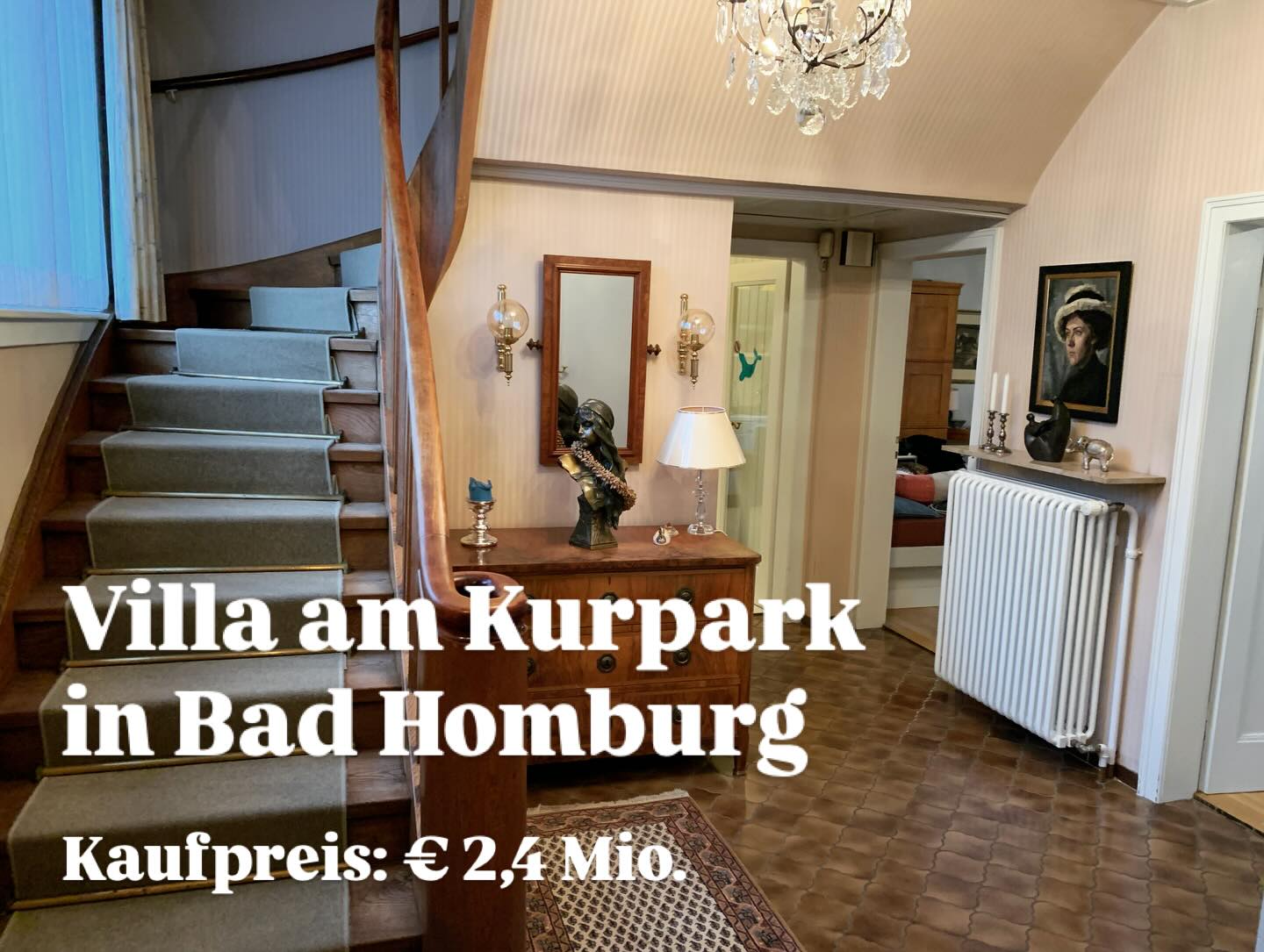 Unser neues Angebot: Eine echte Besonderheit in Bad Homburg 🏡🌿
Manche Immobilien sind mehr als nur vier Wände – diese Villa direkt am Kurpark in Bad Homburg gehört definitiv dazu.
Eine Lage, die man kaum toppen kann, kombiniert mit Großzügigkeit, Ruhe und einem ganz besonderen Wohngefühl.
Als Immobilienmakler freue ich mich sehr, dieses außergewöhnliche Objekt anbieten zu dürfen. Ob für Menschen mit Sinn für das Besondere und Beständigkeit oder als langfristig wertvolle Investition mit Entwicklungsmöglichkeiten – hier eröffnen sich seltene Optionen.
✨ Solche Immobilien kommen nicht oft auf den Markt.
Wenn ihr mehr erfahren oder einen tieferen Einblick erhalten möchtet, freue ich mich über den persönlichen Austausch.
👉 Erste Eindrücke gibt es hier:
https://www.immobilienscout24.de/expose/164942396?utm_medium=social&utm_campaign=expose_sharing&utm_content=expose_toolbar&utm_source=other&referrer=taf
Kaufpreis: € 2,4 Millionen
#BadHomburg #Villa #ExklusiveImmobilien #Immobilienmakler | #steinhouse