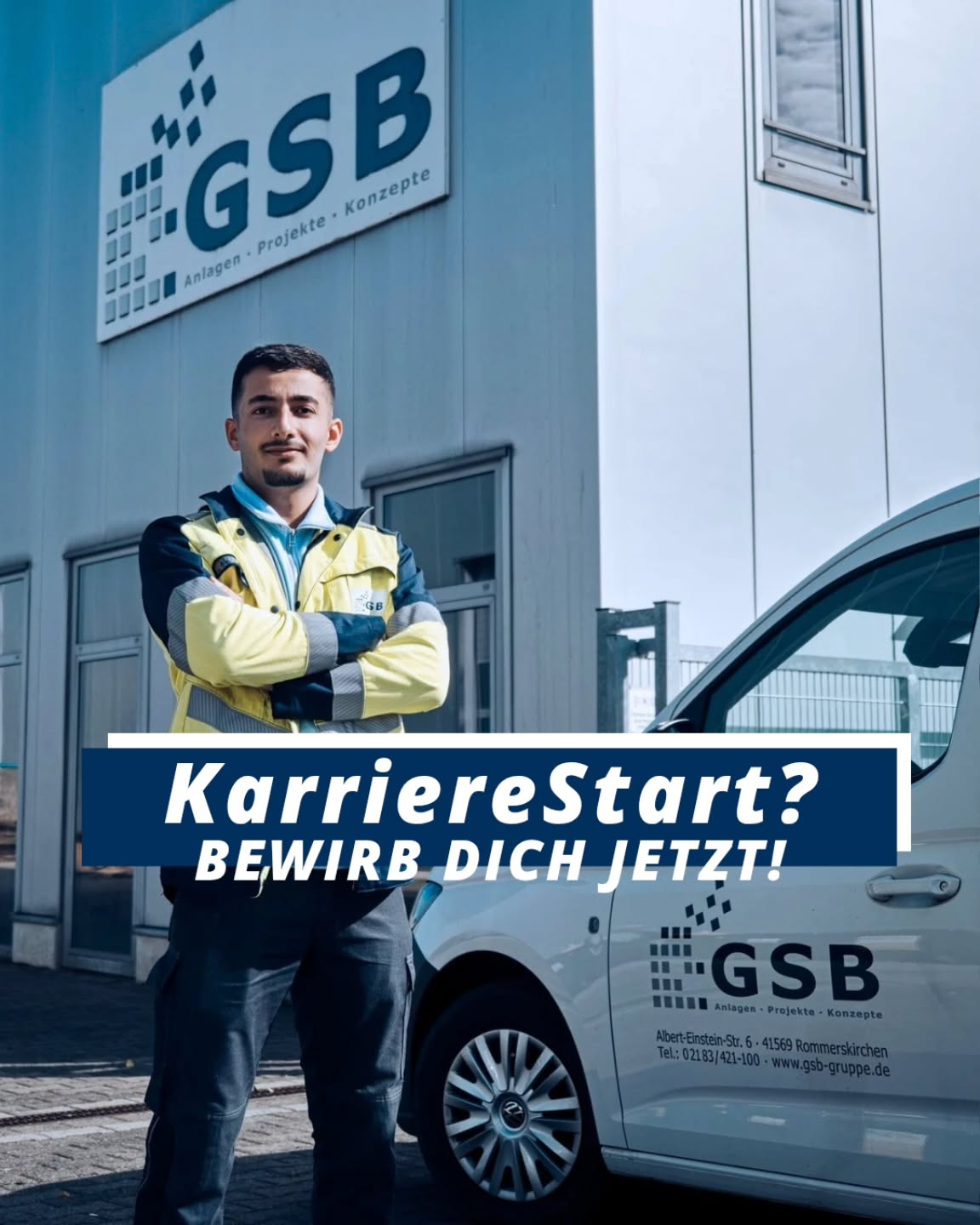 Du willst eine Ausbildung, die nicht nur auf dem Papier gut klingt?
Bei der GSB bist du von Tag eins Teil des Teams, packst bei echten Aufgaben an und lernst, wie moderne Energietechnik wirklich funktioniert. Unsere Ausbilder begleiten dich – aber die Verantwortung übernimmst du.
Interesse an einem Ausbildungsplatz für 2026?
Infos gibt’s auf unserer Website gsb-gruppe.de/karriere
Wir freuen uns auf dich! ⚡
#TeamGSB #GSBGruppe #Ausbildung #EnergieNeuGedacht #Energietechnik