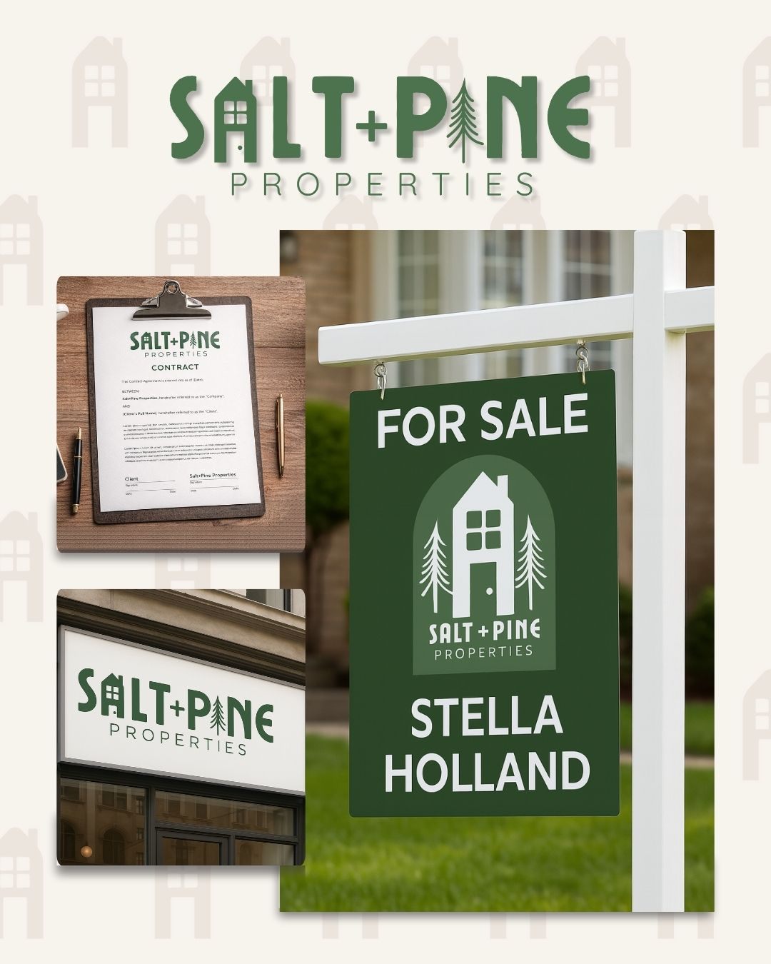 Breezy, grounded, memorable. Salt + Pine’s identity streamlines signage, socials, and listing sheets so the experience feels coastal-clean from click to closing.
#PortfolioFeature #RealEstateBranding #BrandSystems #DaEnzoBranding #VisualIdentity #DesignOps #CreativeStudio #ClientWork #BeforeAfter #NewYearNewBusiness