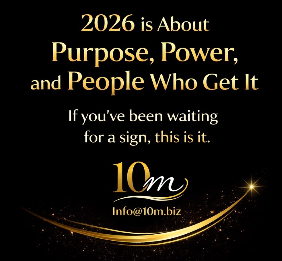 2026 is About Purpose, Power, and People Who Get It
There’s something unstoppable about surrounding yourself with the right minds….the builders, the doers, the dreamers who actually take action. That’s what 10M is.
We’re not just talking about wealth. We’re talking about a movement of people who show up, build up, and never stop growing. When you step into this room, you’re not alone. You’re with people who push boundaries, who challenge excuses, and who believe that building a better future starts now.
No fluff. Just fire.
No competition. Just collaboration.
If you’ve been waiting for a sign, this is it.
2026 belongs to the bold. Let’s go. 🔥
#10MNetwork #PowerInPeople #NewYearNewNetWorth #BuildWith10M #WealthMinded InvestInYou CommunityOfAction 2026Goals GrowTogether RealEstateInvesting Leadership LevelUp BusinessTribe