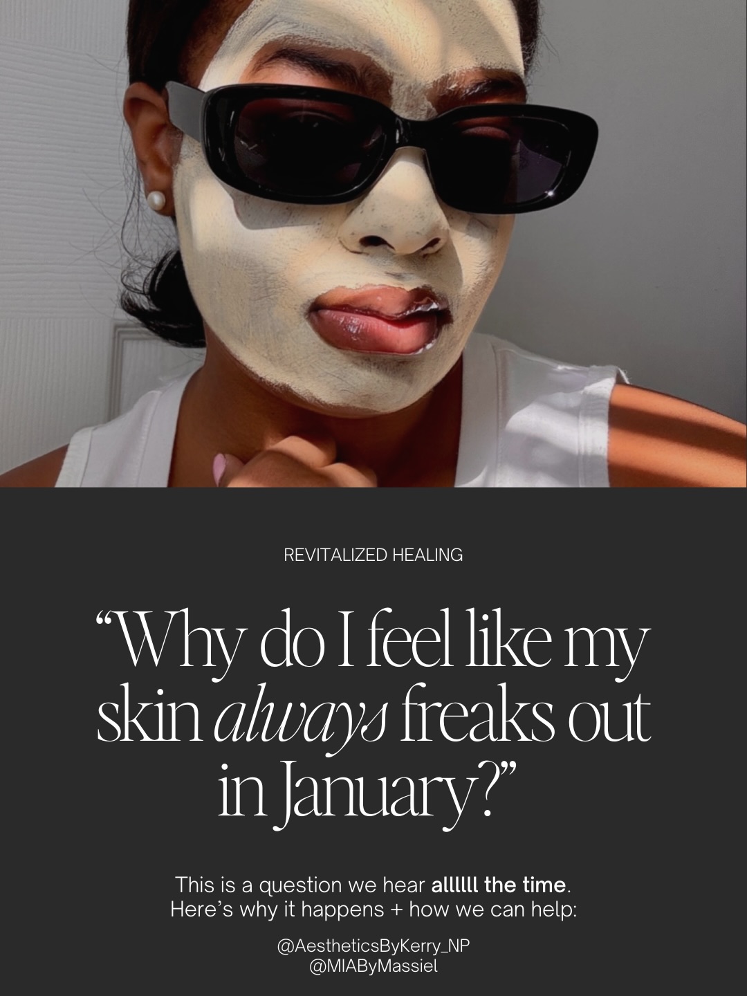 January skin can feel a little unforgiving.
Post-holiday stress, cold weather, travel, and disrupted routines often show up as dryness, redness, or sensitivity.
This is the season to slow things down and focus on repair—supporting the skin barrier, restoring hydration, and calming inflammation rather than doing too much.
If your skin feels out of balance right now, DM us. We’re always happy to help guide you back to healthy, comfortable skin 🤍
.
.
.
#winterskincare #vitamincskincare #sensitiveskinsolution #beautyessentials #ski̇ncareti̇ps
