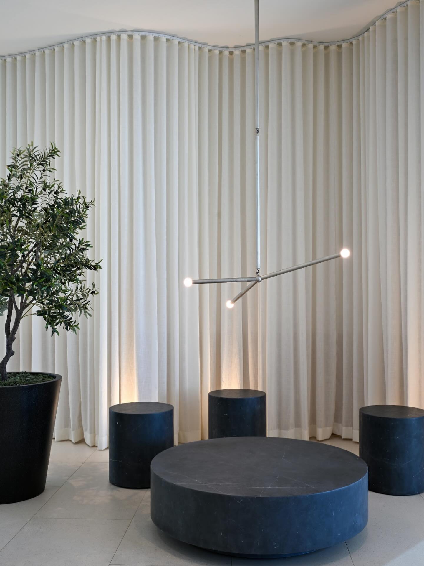 Adding a little softness and artistry to what would have otherwise been an empty, unfurnished corner. This photo is quickly becoming a team favorite. ☁️