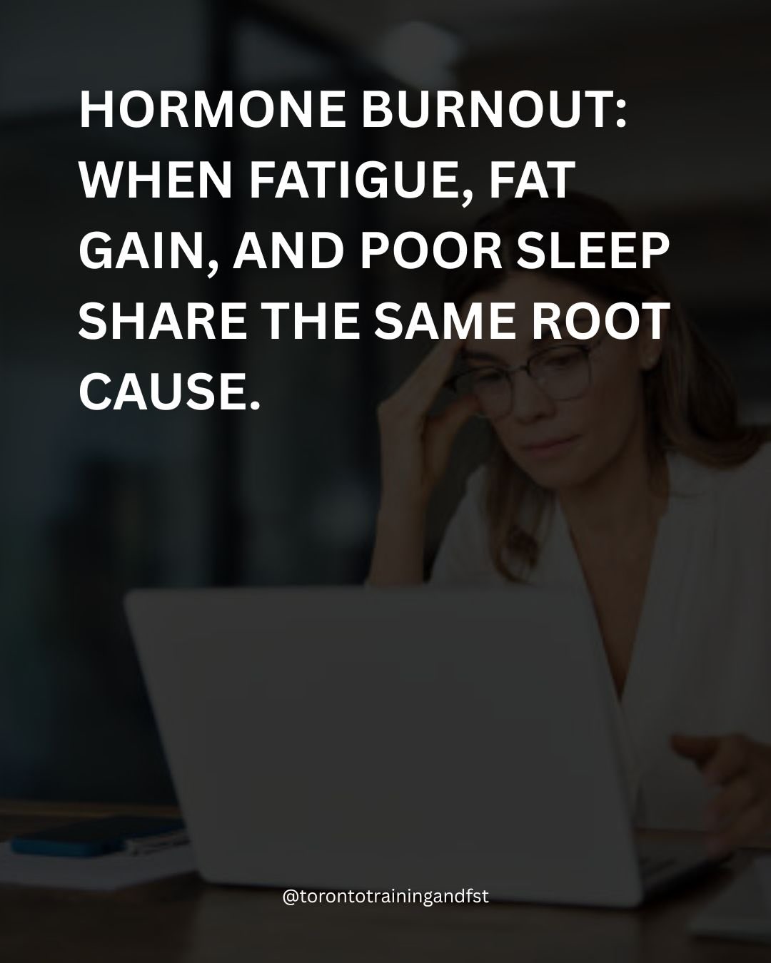 Hormone burnout isn’t a diagnosis.
It’s a pattern.
When stress consistently outweighs recovery, the body adapts by conserving energy instead of producing more.
Fatigue, stubborn fat gain, poor sleep, and stalled progress often share the same root cause. Prolonged imbalance rather than lack of effort.
This is why doing more isn’t always the answer.
Restoring balance comes first.
This is part of the work.
#hormonebalance #hormonebalance #torontotrainingandfst