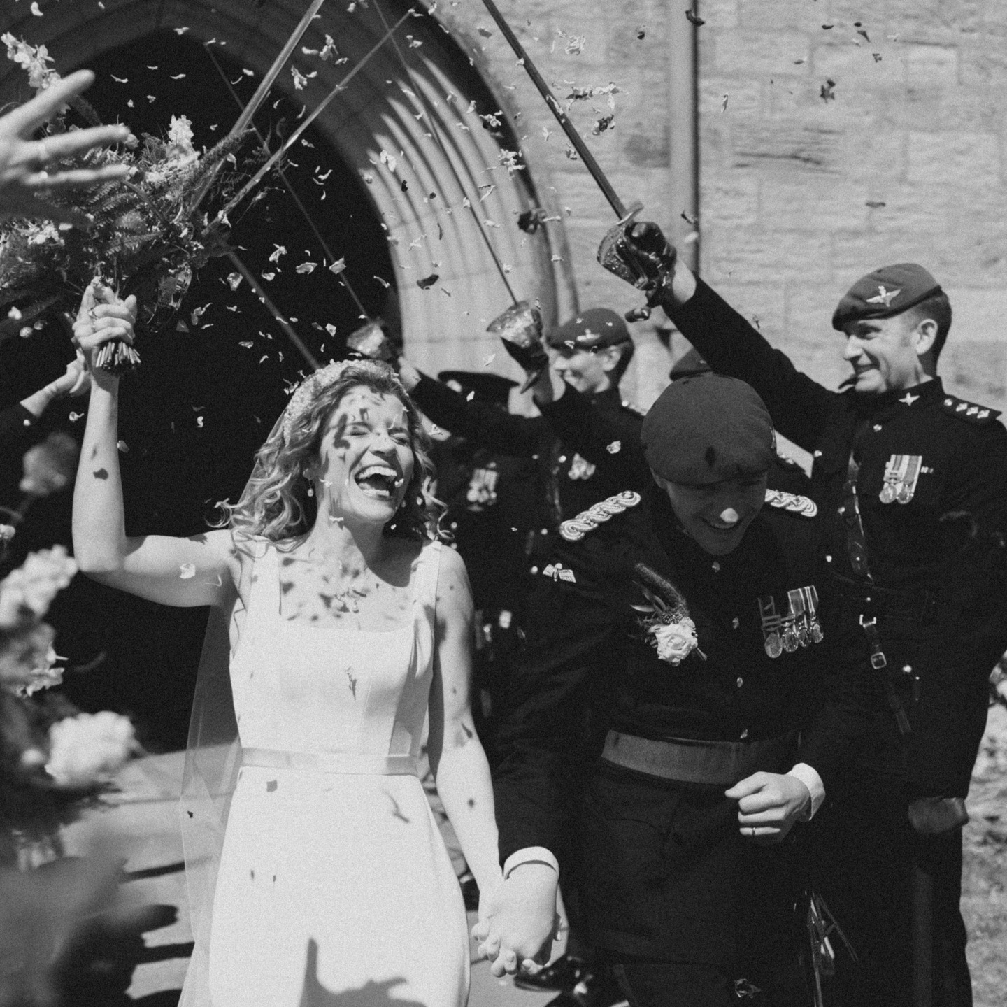 MILITARY PRECISION There’s nothing better than when a couple truly gets your ethos. Working with military couples feels so special because it’s built on connection, communication and trust, three things at the heart of everything I do.
We work in such similar ways: that shared commitment to ethical precision, where every detail is handled with care and purpose, no corners cut, no stone unturned. They carry so much responsibility day to day, always putting the mission and the people first, and I feel the same pull in my planning: methodical steps, clear timelines, and a quiet focus that lets the day unfold smoothly for everyone involved.
That “you’ve got this” moment from a Major or Brigadier? It’s the ultimate nod to that alignment, creating the warmest connection, and I never take it for granted. For me, it’s about quietly sorting those details just like they would so they can relax, be fully present, and connect deeply with each other and their favourite people.