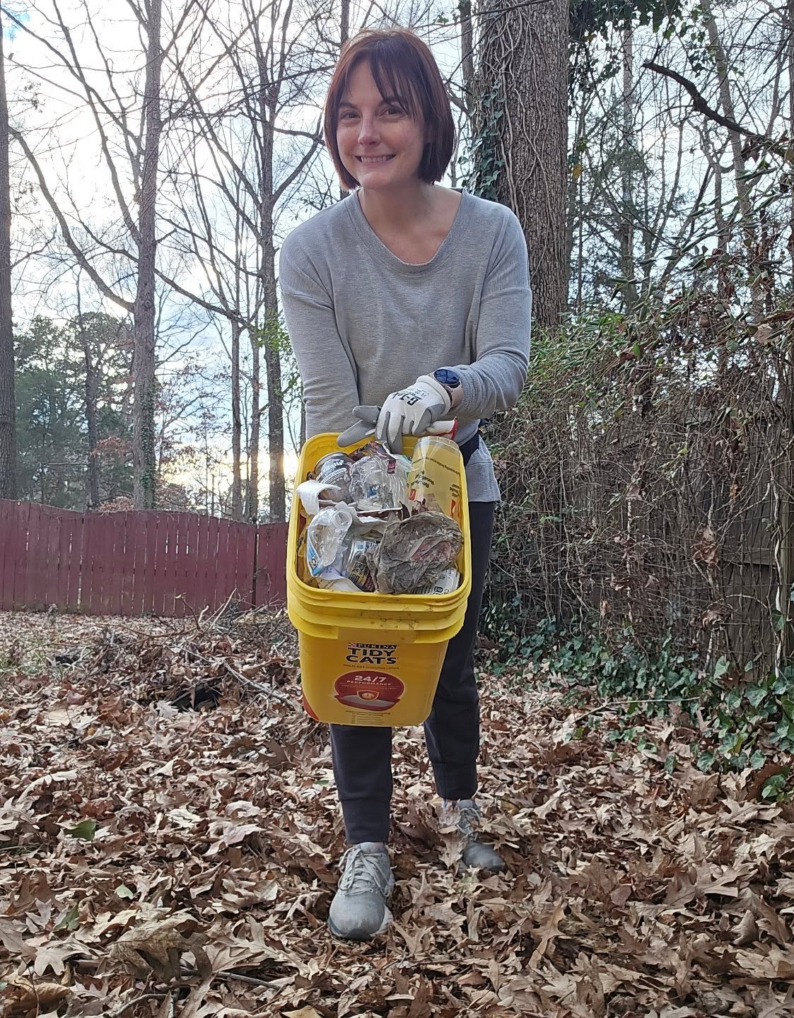 Six pounds of trash gathered up from the neighborhood today. Nice to get out and walk in the slightly warmer temps. 🤗
#ProtectWildlife #NeighborhoodCleanup #LoveYourNeighborhood #ProtectOurWaterways ##TrashCleanup