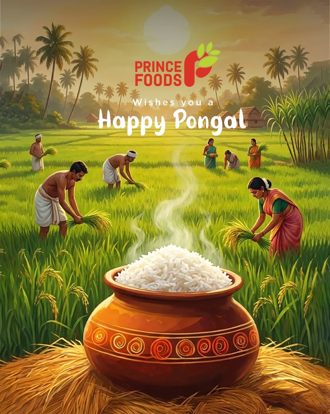 Wishing you a Happy Pongal from Prince Foods! 🍚🌾
May this festive season bring you and your loved ones prosperity, happiness, and delicious food! Enjoy the traditional flavors of Pongal with Prince Foods' authentic and tasty products.
#PongalWithPrinceFoods #HappyPongal #FestiveDelights #SouthIndianDelights