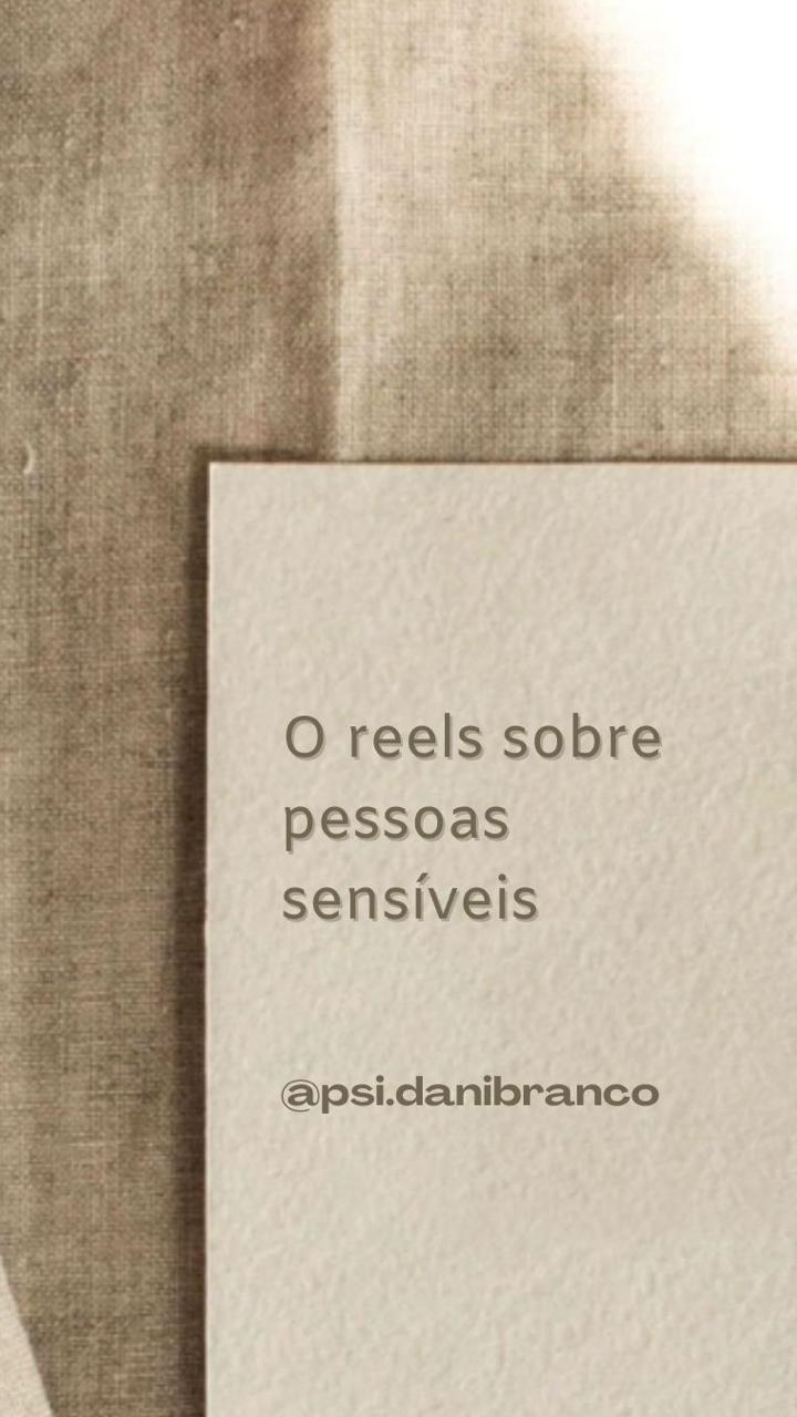 Sensibilidade não é excesso, é memória de um ambiente que exigiu vigilância para sobreviver. Quando a dor não pôde ser amparada, o corpo aprendeu a sentir por você. A terapia ajuda a dar destino ao que ficou sem palavra.
#psicanalise #sensibilidade #memoriacorporal #trauma #autoconhecimento