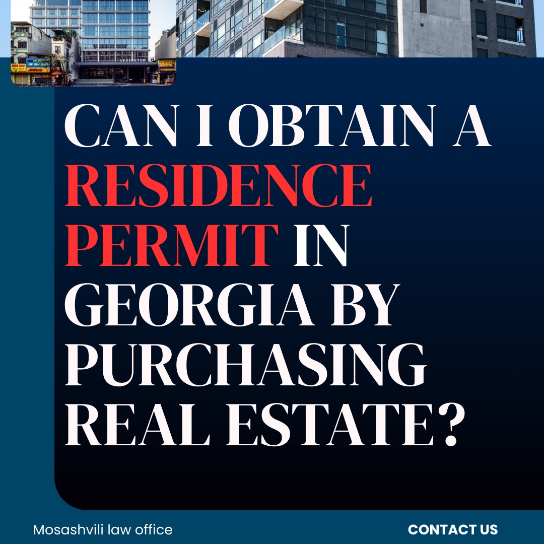 If a foreign national purchases real estate in Georgia, they may obtain a short-term residence permit (property-based residence permit). This permit is not permanent and does not automatically lead to Georgian citizenship.
To qualify, the market value of the property must be at least USD 100,000 (or the equivalent in GEL). The value is confirmed by a certified valuation report, not by the price stated in the purchase agreement. Residential property, a house, or commercial property is acceptable, while agricultural land does not qualify.
The property must be registered in the Public Registry and owned by the applicant. Co-ownership is allowed if the applicant’s share meets the minimum value requirement.
The residence permit is issued for one year and can be renewed annually as long as the property remains in the applicant’s ownership. If the property is sold, the basis for the permit ends.
After obtaining this permit, the applicant may apply for family reunification for their spouse and minor children. #georgianresidencepermit #realestateingeorgia #purchaserealestate #realestatelawyeringeorgia #realestatelawyerintbilisi #obtainresidencyingeorgia