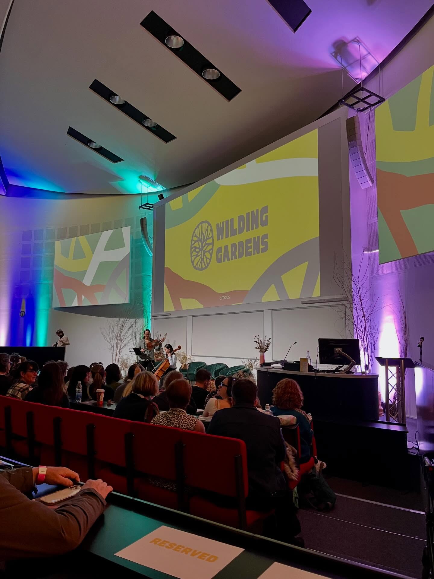 A fascinating first day of the @wildinggardens conference in Manchester yesterday. So many interesting talks and plenty to think about.
Inevitably the (very large) audience are already on board with the key messages, but our challenge now as garden designers, landscape architects, gardeners and horticulturalists is to ensure that our work helps to fuel the changes that are so desperately needed.
Here’s to an equally stimulating second day today.
