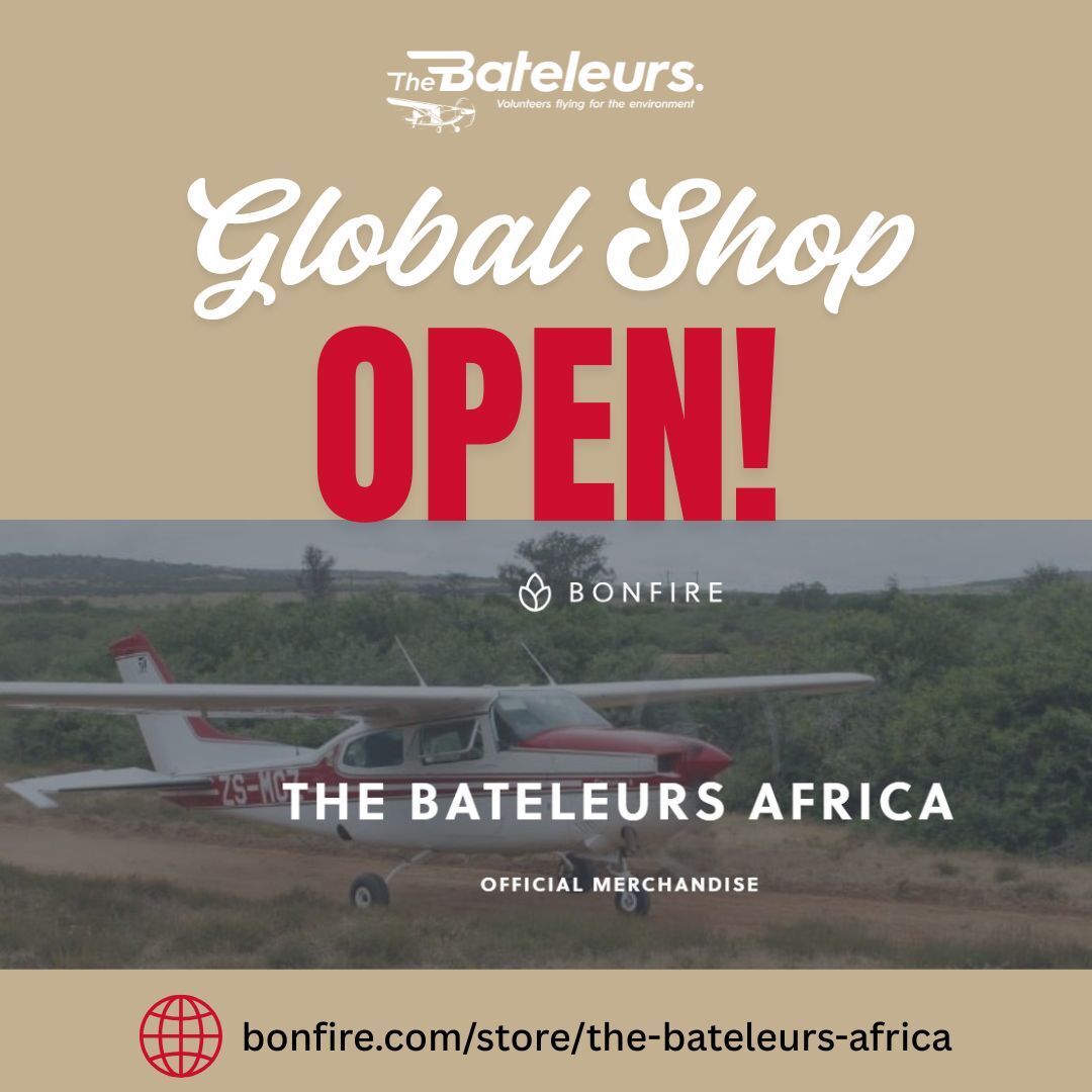 The Bateleurs Global Shop allows people all over the world - and South Africa - to support conservation.
Shop now: https://www.bonfire.com/store/the-bateleurs-africa/
Shop our cool Wild heart t-shirts, bags, hoodies, caps and more – all your purchases support us in offering a free aerial service to numerous conservation groups across southern Africa. Shop now and join us in making a real impact for our conservation organisations on the ground.
#SupportConservation #TheBateleurs #WildlifeProtection
