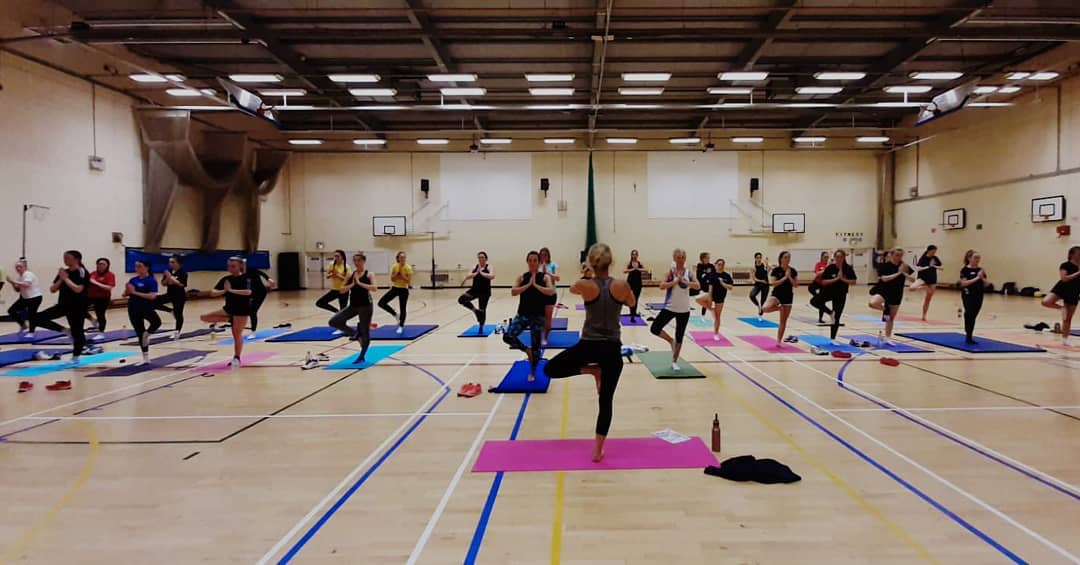 Thank you 5wayes netball for giving yoga a try🙏