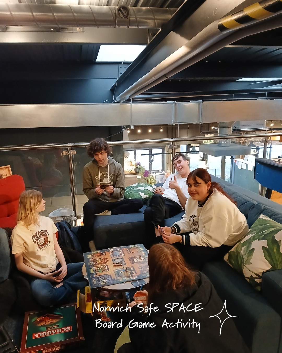 We’ve been a bit quieter than usual on social media since the Christmas break, as we’ve been busy behind the scenes planning lots of exciting things for the year ahead and getting out and about meeting young people across Norfolk through our three services - YouCan, Unity and On Track! 💬✨
Here are just some of the things we’ve been up to since the Christmas break:
🎲 Our Norwich SafeSPACE group enjoyed a board games session
🎳 Nine young people from our King’s Lynn & West Norfolk SPACE group went bowling
🛑 Our teams took part in Stop Hate in Norfolk training, a partnership initiative between Norfolk Constabulary and Norfolk County Council (Safeguarding Adults Board) helping us to better understand hate incidents and crimes
🏫 Zee, our Lead Practitioner in the Unity team, had a stand at @eastnorfolk in Gorleston for Alcohol Awareness Week, chatting with students about alcohol and other substances, answering questions, and talking about how alcohol can impact everything around the person using. @communityalcoholpartnerships