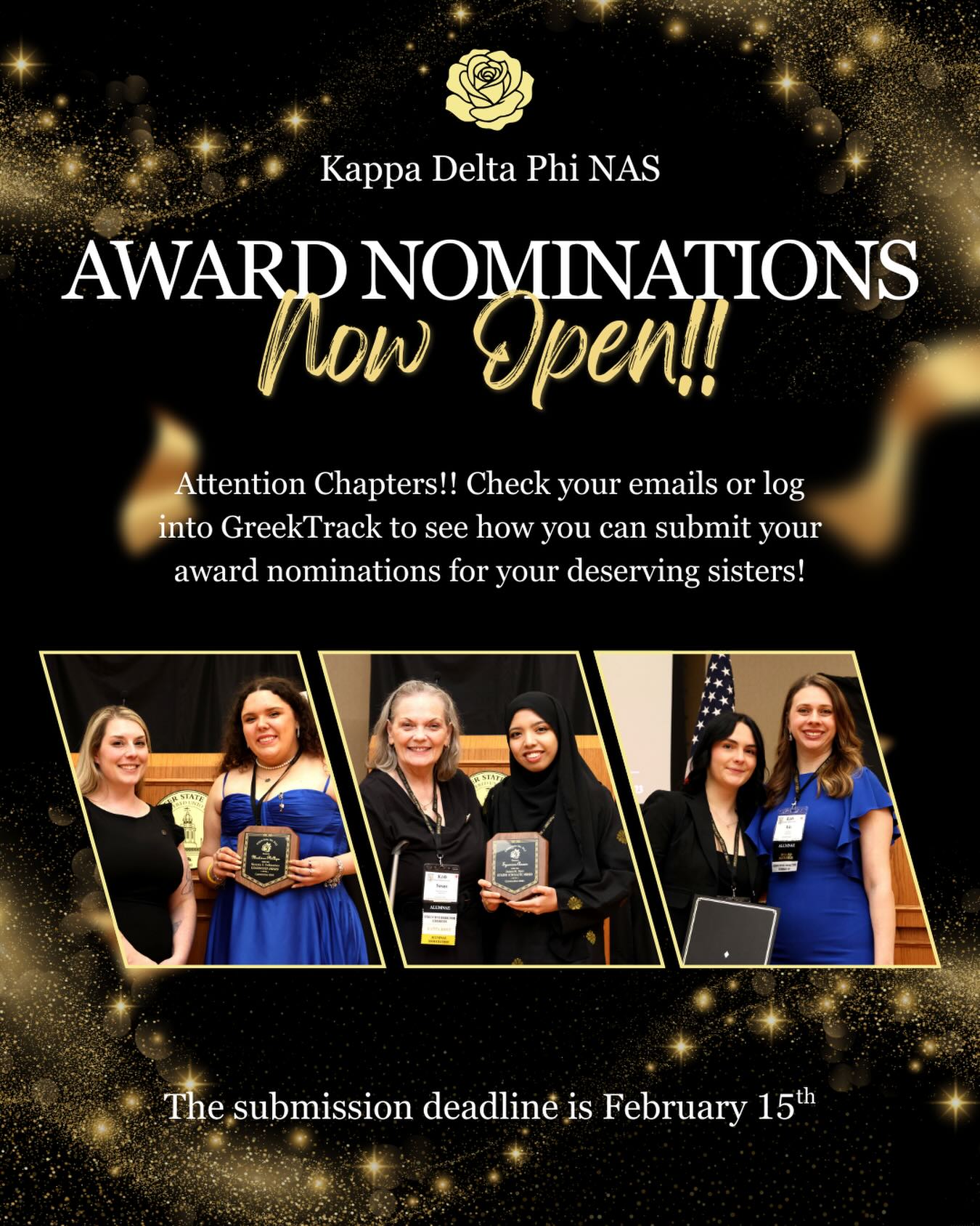 Picture it 🙌 We’re all at Convention 2026 and it’s time to announce award winners. You’ve nominated an amazing sister who is so deserving - and when they call their name as the winner, it’s so validating because they won!!
🏆
BUT first, you have to write that nomination 💻