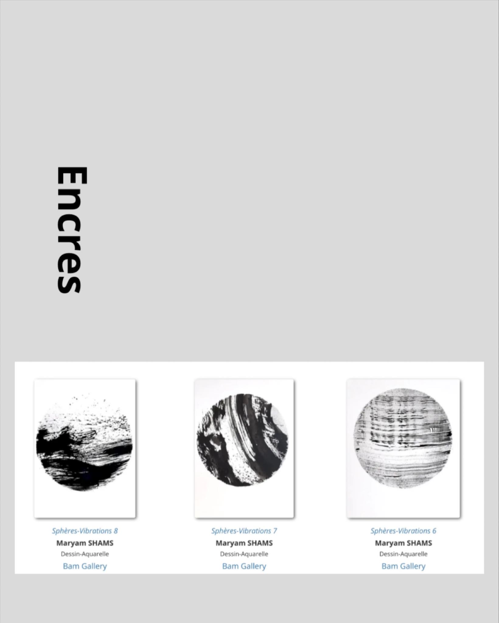 Dans sa série d’encre en forme de cercle, l’artiste cherche à atteindre l’infiniment petit. Pénètre à l’intérieur d’une cellule afin de capter son mouvement interne et ses rythmes. Le cercle est une figure de la perfection et de l’infini, vide nourricier, plénitude, lieu de naissance de tout ce qui est.
In his series of circle-shaped ink, the artist seeks to reach the infinitely small. Penetrates inside a cell to capture its internal movement and rhythms. The circle is a figure of perfection and infinity, feeding void, fullness, birthplace of all that is.
#sphere #inkonpaper#contemporarydrawings #cercle#artistcontemporain