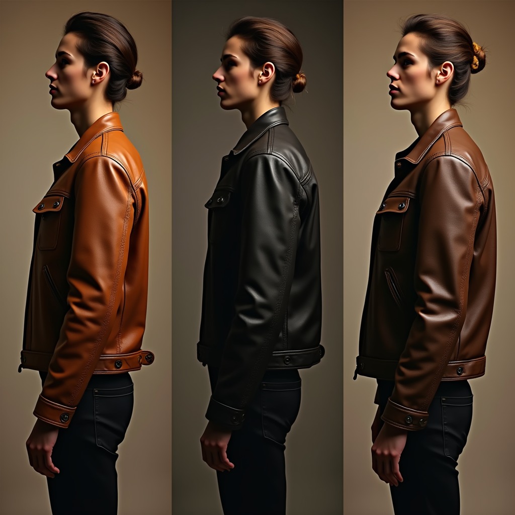 From desk to dinner — one handcrafted Luis Leather jacket, three distinct lives. Tailored lines for the boardroom. Relaxed drape for smart-casual afternoons. Polished edge for the evening. Each close-up reveals the grain, the stitch, the intention — British-inspired tailoring that grows more beautiful with time. Link in bio. Which look would you wear tonight? 🖤🧵📸 #LuisLeather #TimelessStyle #CraftedConfidence #LeatherThatLasts #EverydayLuxury #FromOfficeToNightOut #StyleJourney #MadeToAge
