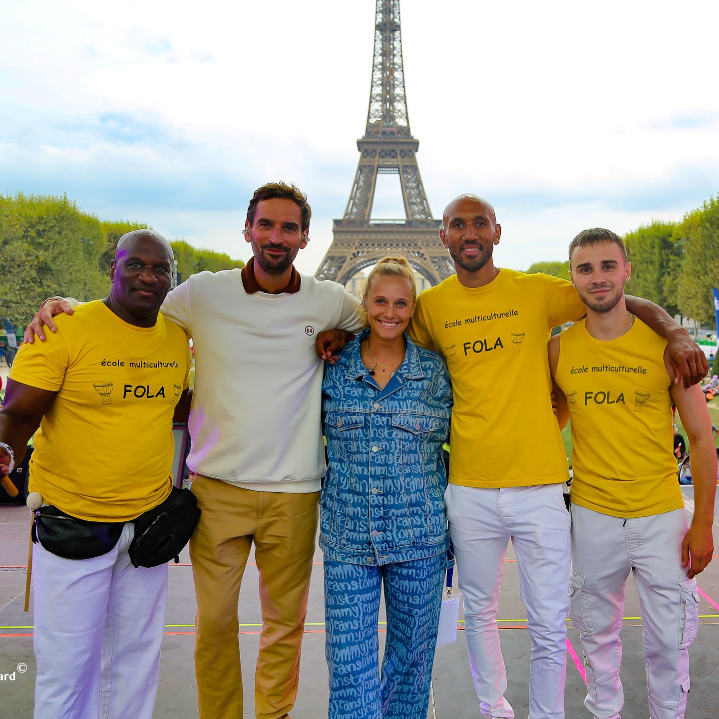 JOV2025 avec @secourspop ! 🥁
#toureiffel🗼 #champsdemars #spectacle #percussion #musique