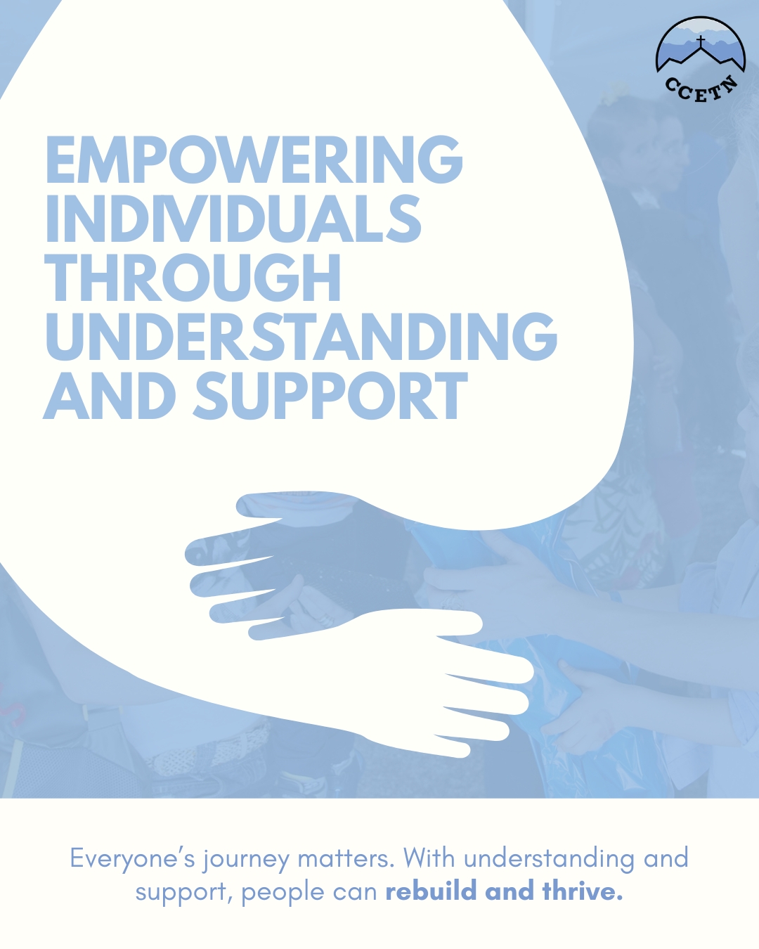 Catholic Charities of East Tennessee extends heartfelt thanks to everyone who walks alongside the organization. Every day, incredible resilience is witnessed within the community, demonstrating that compassion and understanding can spark real transformation. Guided by faith, each person’s journey is honored and every step forward is celebrated, no matter how small. Support from the community makes this possible. Together, help is provided and hope is created.
Join the mission. Donate. Volunteer.
#CompassionInAction #HopeForAll #CommunitySupport