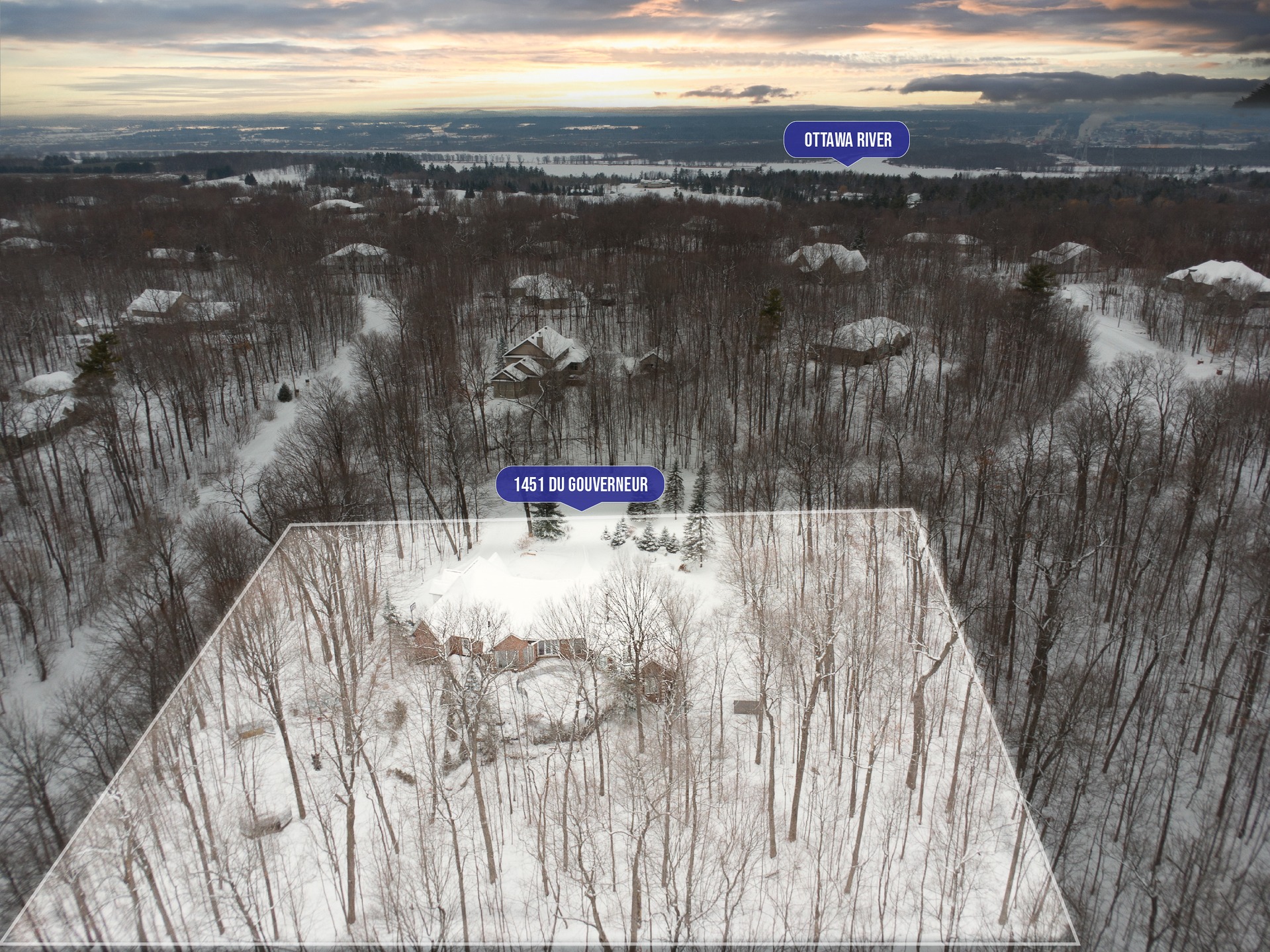 Trying out some new ways to show lot size that highlight the property boundries without the usual solid coloured lines.
#ottawarealestateagent
#cumberlandottawa
#ottawawinter
#dji