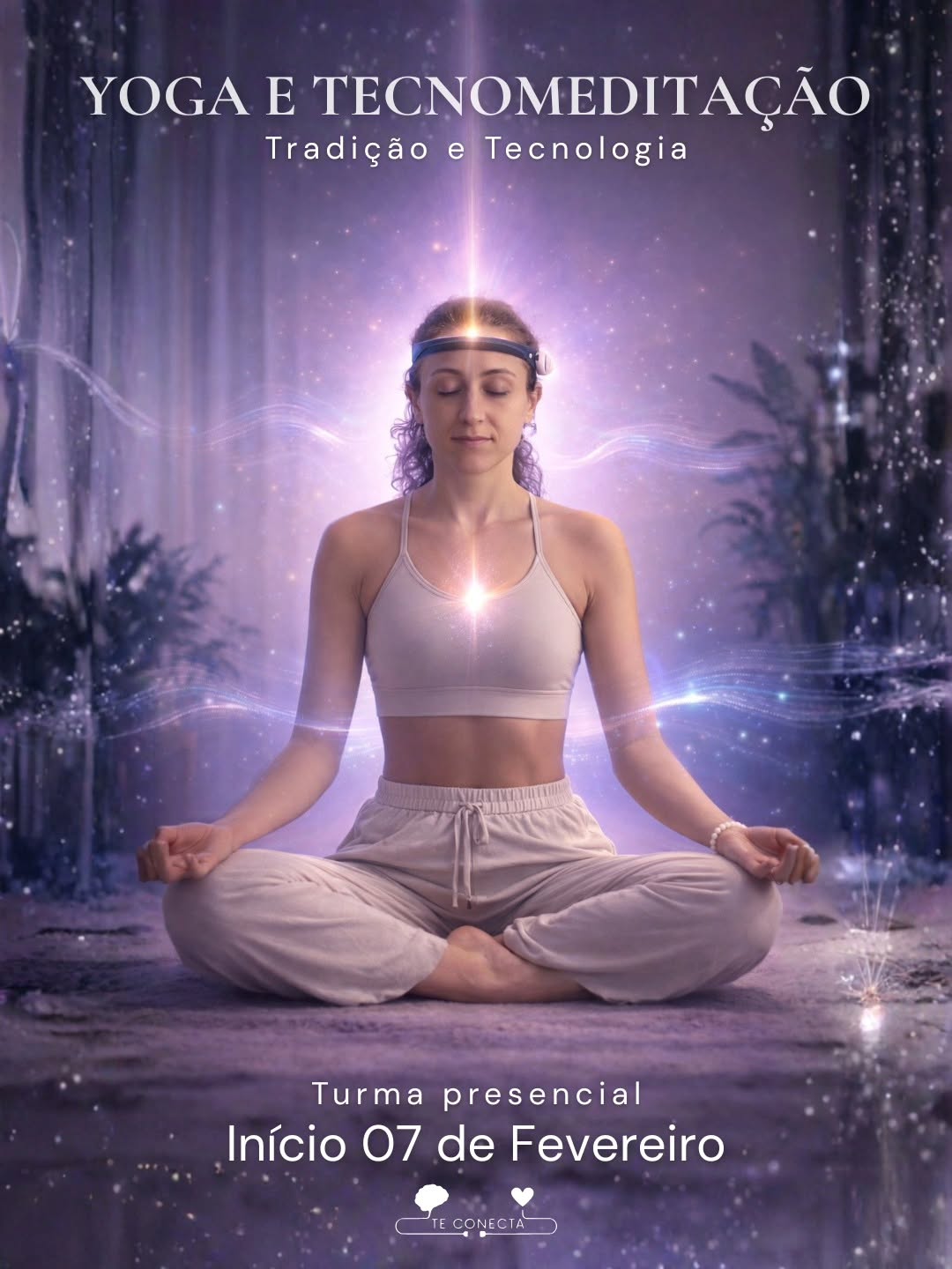 ✨ Yoga e Tecnomeditação ✨
Tradição e tecnologia a serviço da consciência.
As aulas de Yoga e Tecnomeditação unem práticas ancestrais com recursos tecnológicos para criar um espaço de pausa, presença e reconexão.
Uma oportunidade de conectar a mente e as emoções ao corpo, com mais clareza e consciência.
A tecnologia nos permite observar e treinar a mente em tempo real, aprofundando a experiência meditativa e ampliando o autoconhecimento.
🗓 Duas aulas presenciais por mês
⏰ Sábados, às 14h
Um convite para desacelerar, sentir e se reconectar consigo.
🔗 Mais informações no site — link na bio